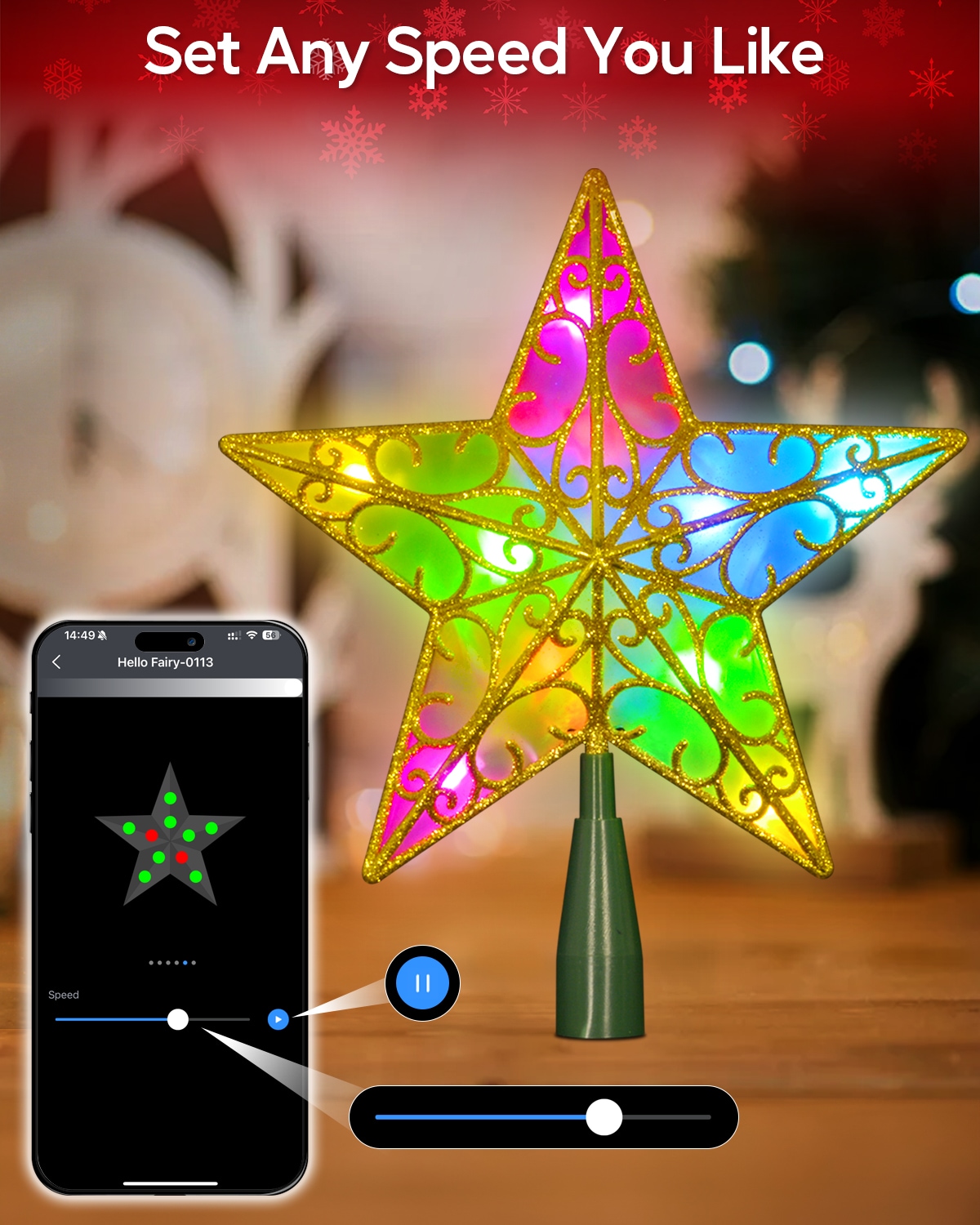 Avatar Controls LSA0011 Christmas-Tree-Toppers - View #3