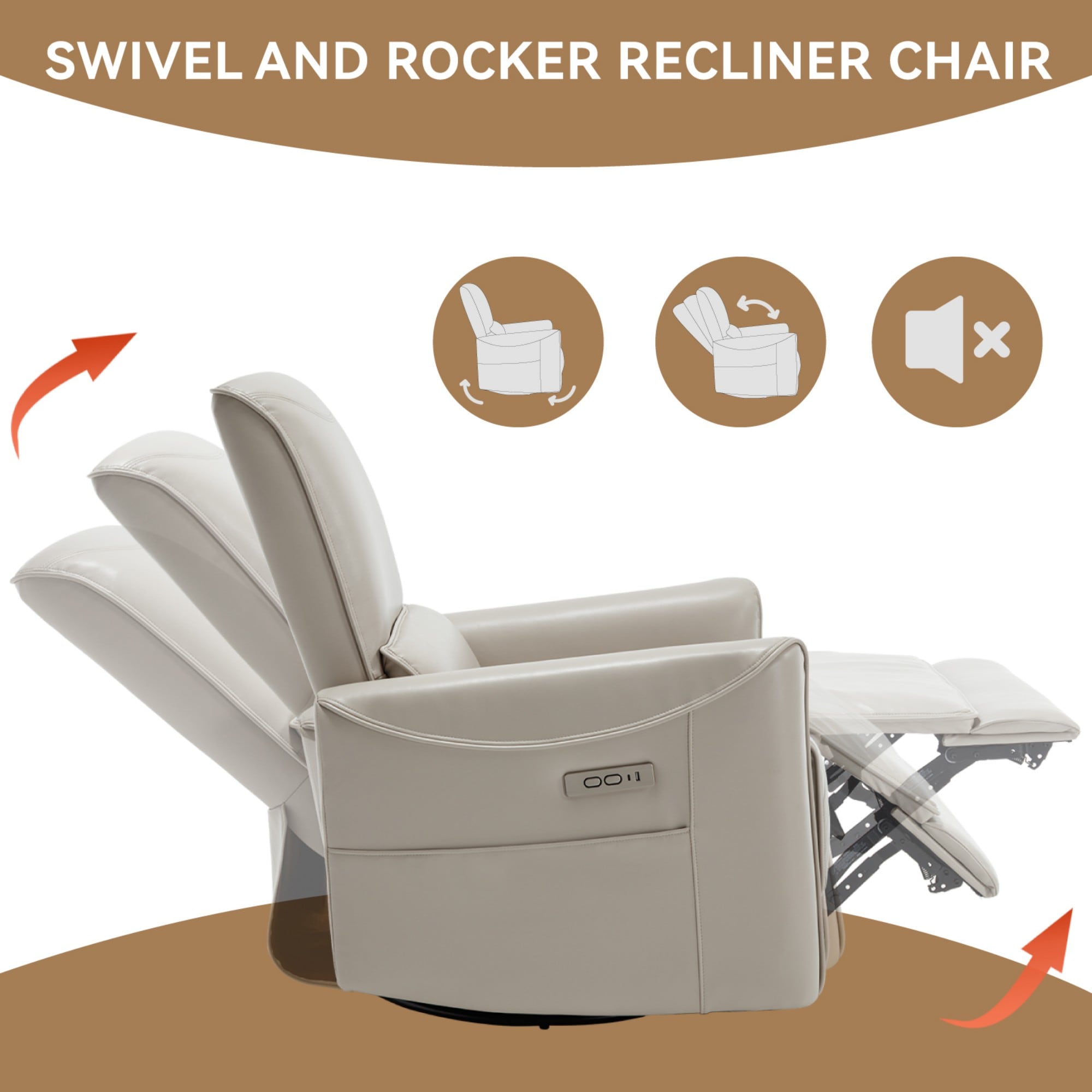 Boyel Living BL-CM812BE recliners - View #6