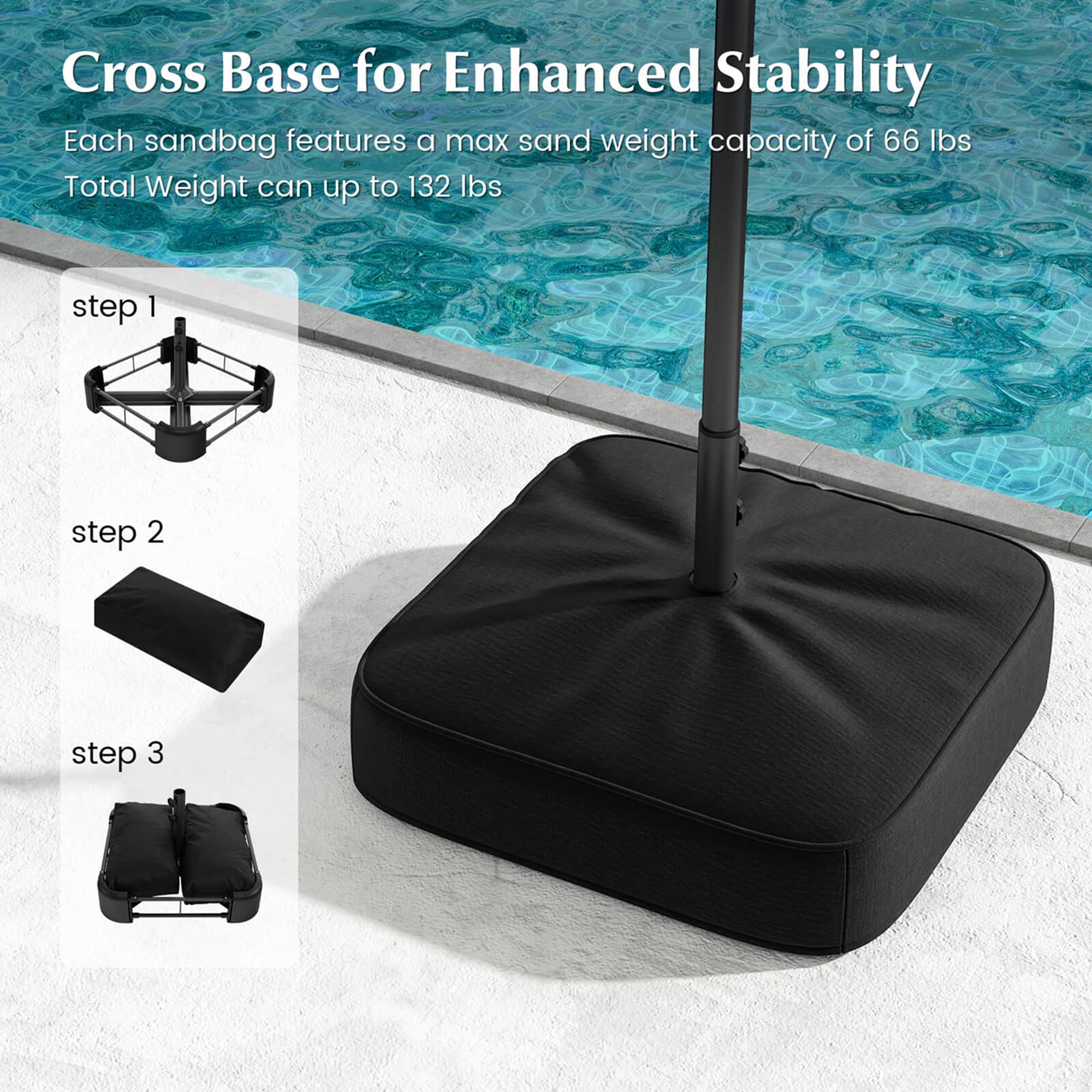 Costway HCST01586 Umbrellas-2 - View #6
