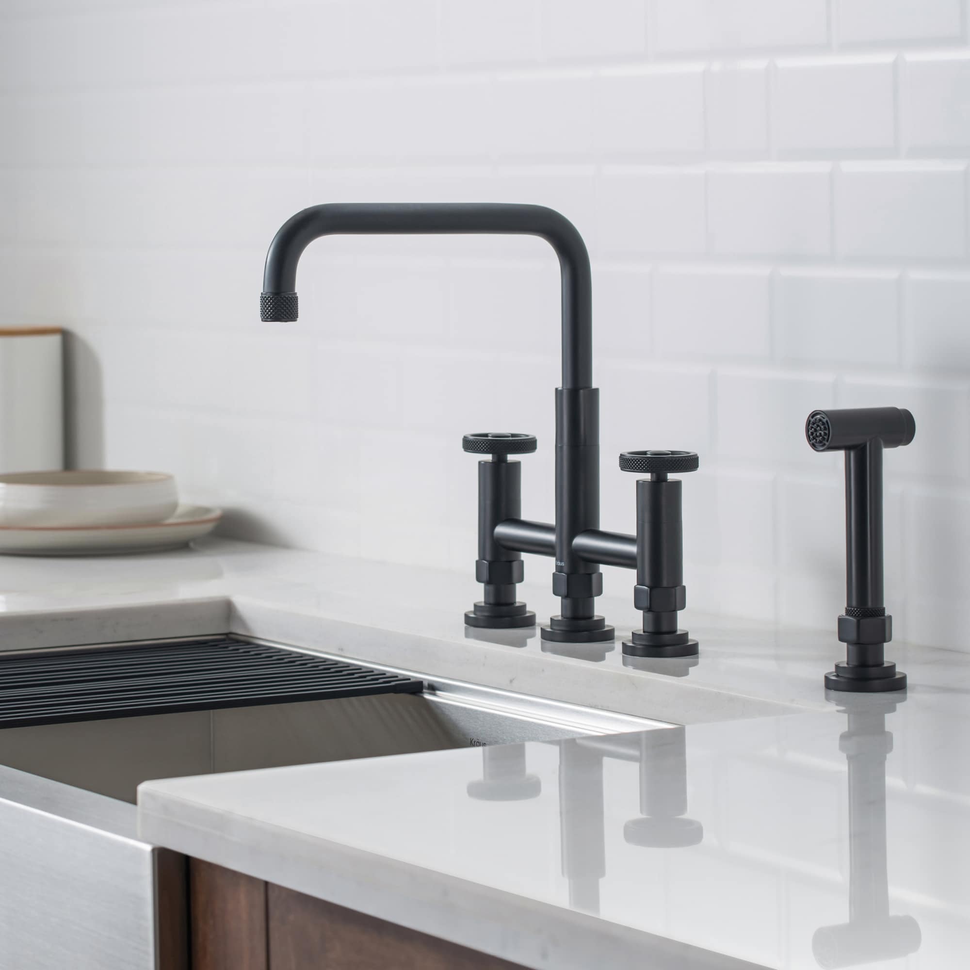 Kraus KPF-3125MB Kitchen-Faucets - View #2