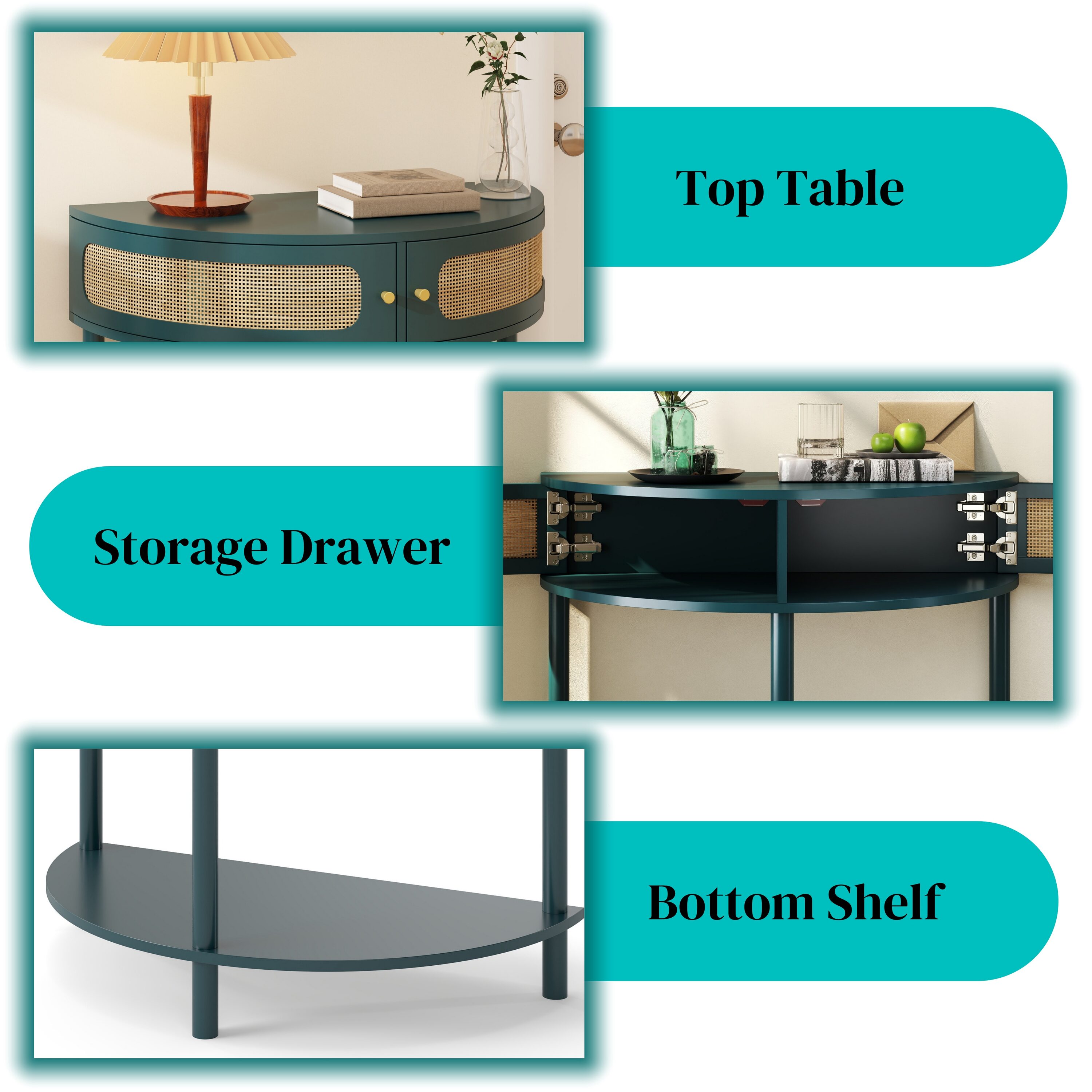 Vynxaria LS0505-255764179 Console-Sofa-Tables - View #5