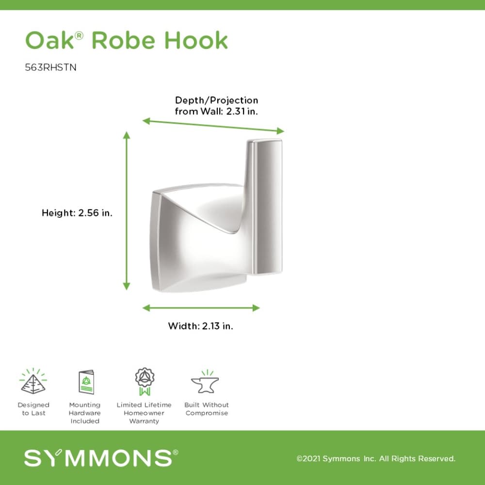 Symmons 563RHMB Robe-Hooks - View #5