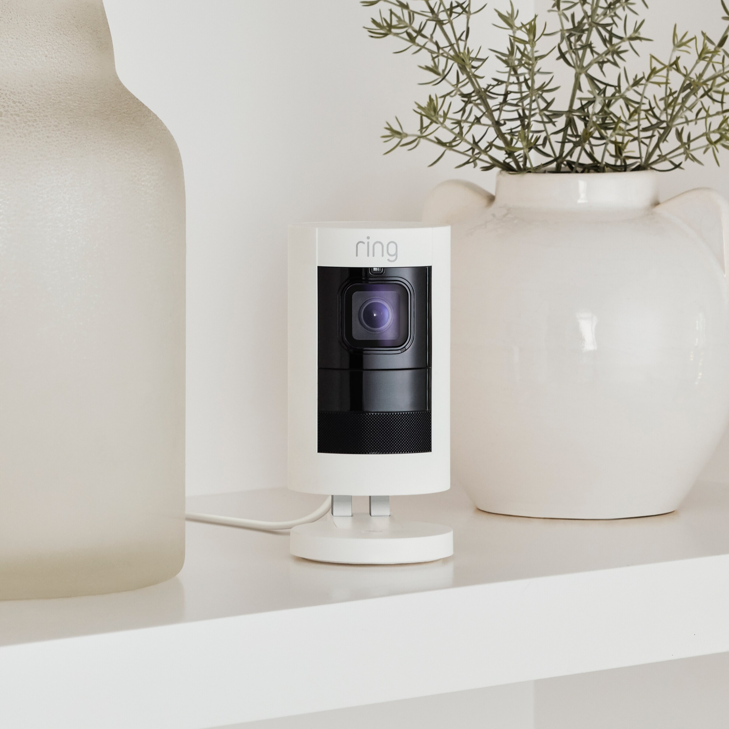 Ring Stick Up Cam Wired - Hardwired Smart Outdoor Security