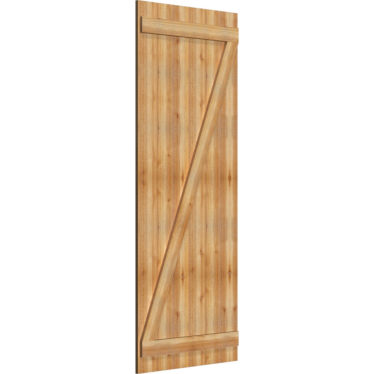 Ekena Millwork RBJ06Z32X080RWR Exterior-Shutters - View #2