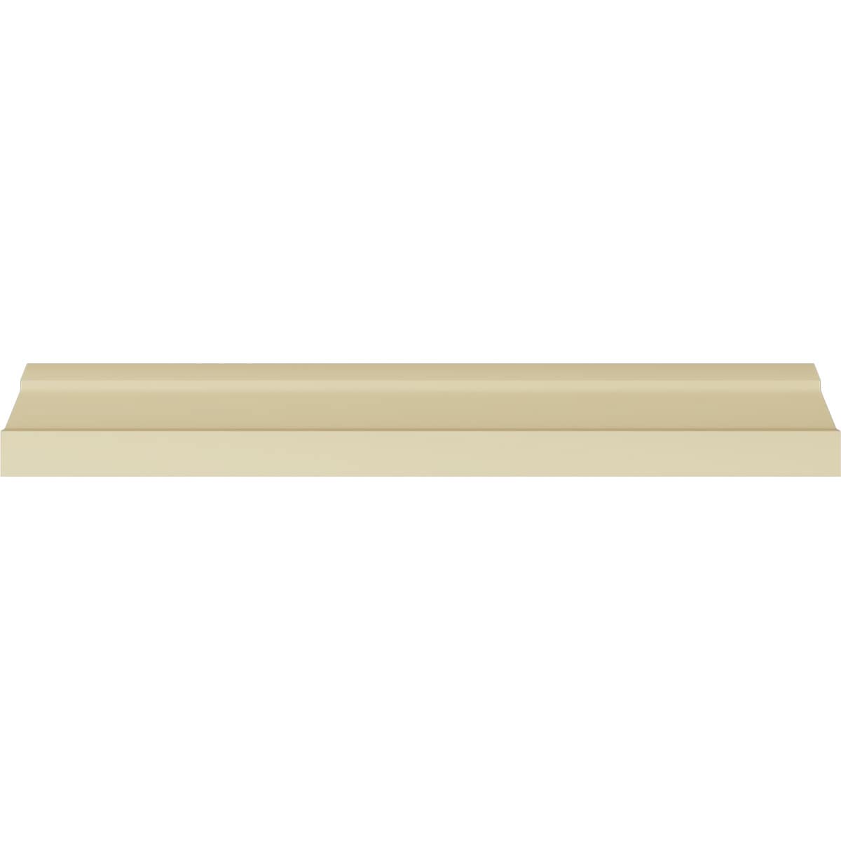 94 1/2" White Polyurethane Decorative Crown Moulding