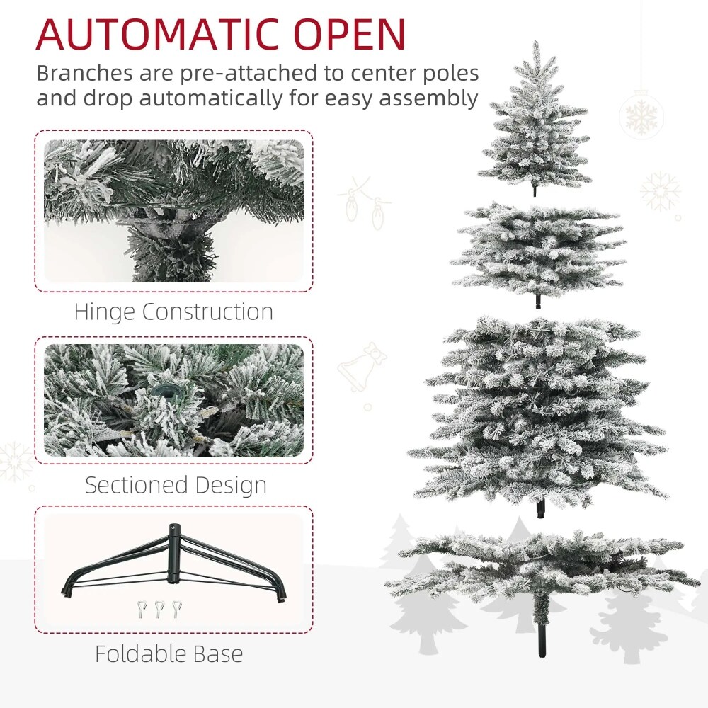 Wooakway FXLS0604-511Z67 Artificial-Christmas-Trees - View #9