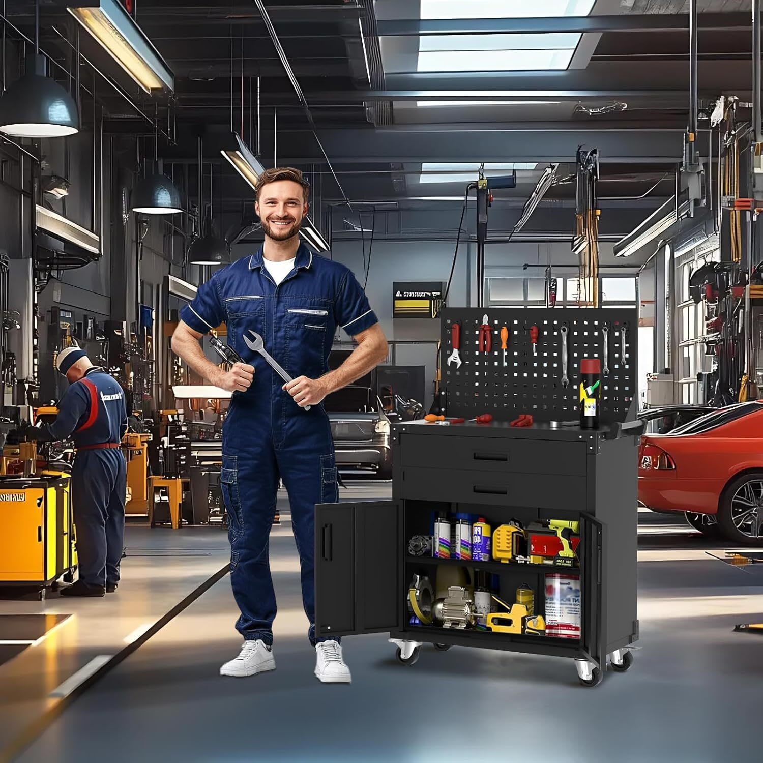 Qeetex LSHQPTH-333JYG5N Tool-Cabinets - View #2