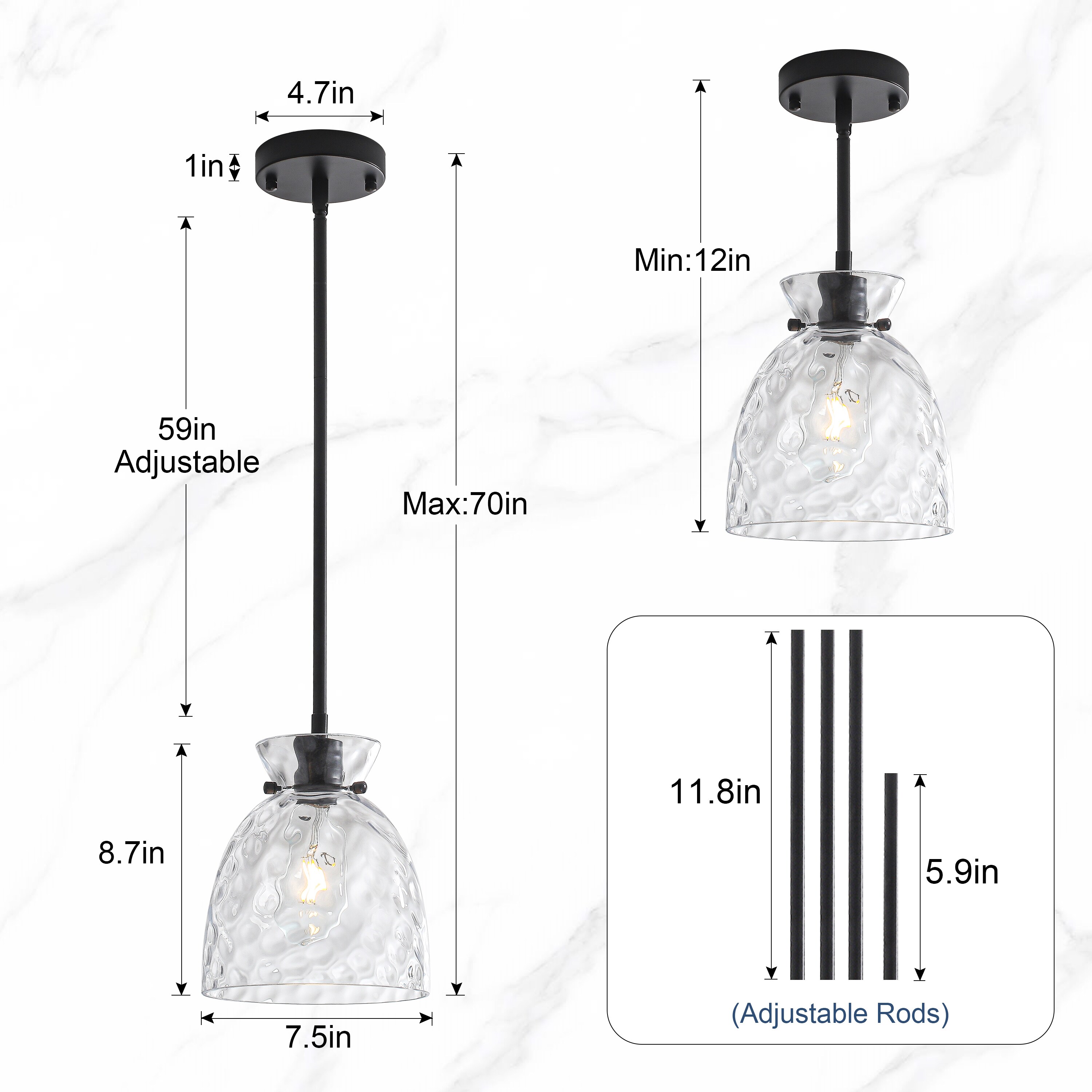 Kirahee LW-G-184-B Pendant-Lights - View #4
