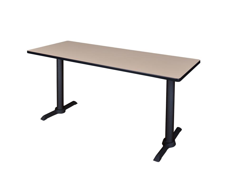 Regency MTRCT7224BE Training Off-white 4-Person Training Table (72-in W x 29-in H)