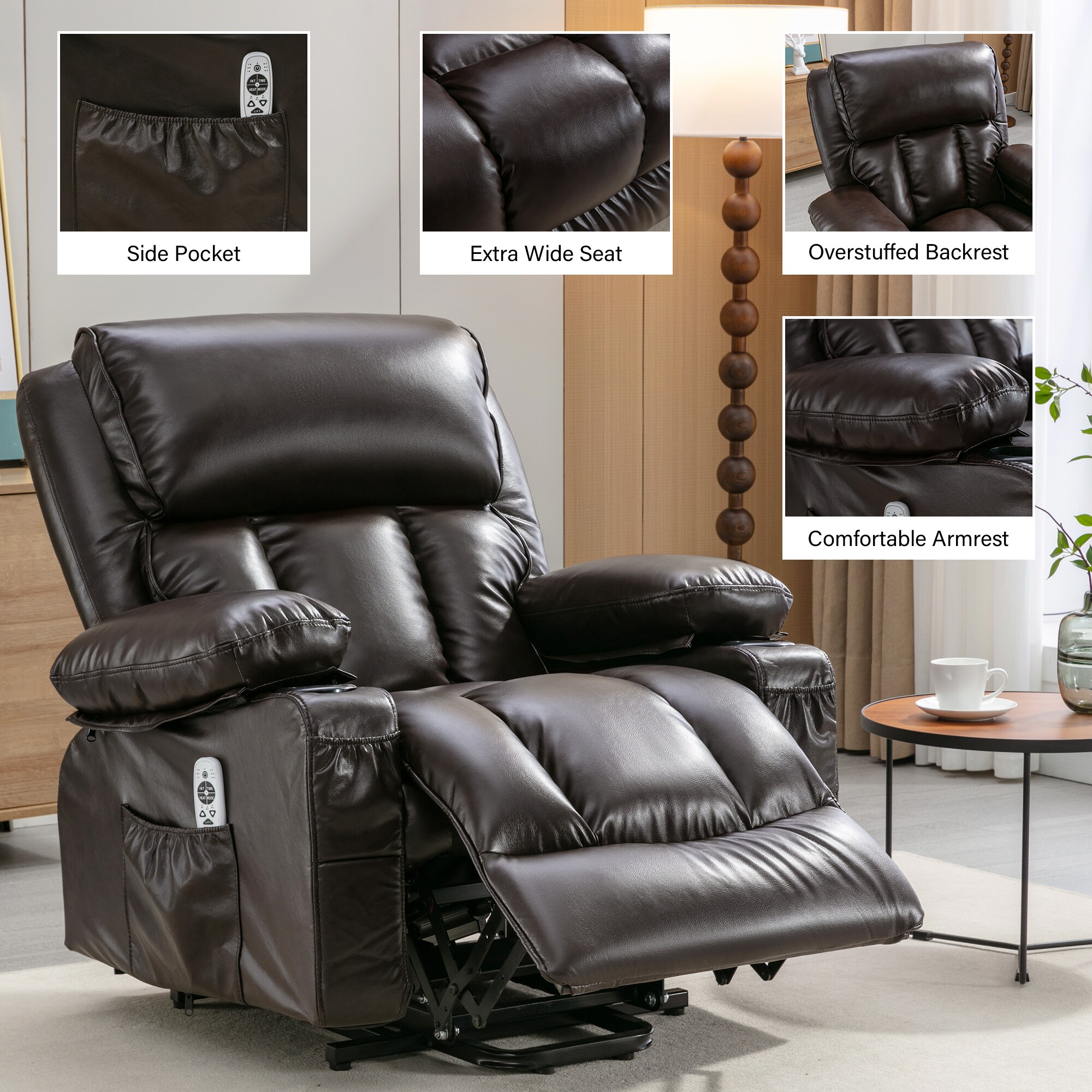 Mondawe WFMD-S-27-BLACK-A1 recliners - View #3