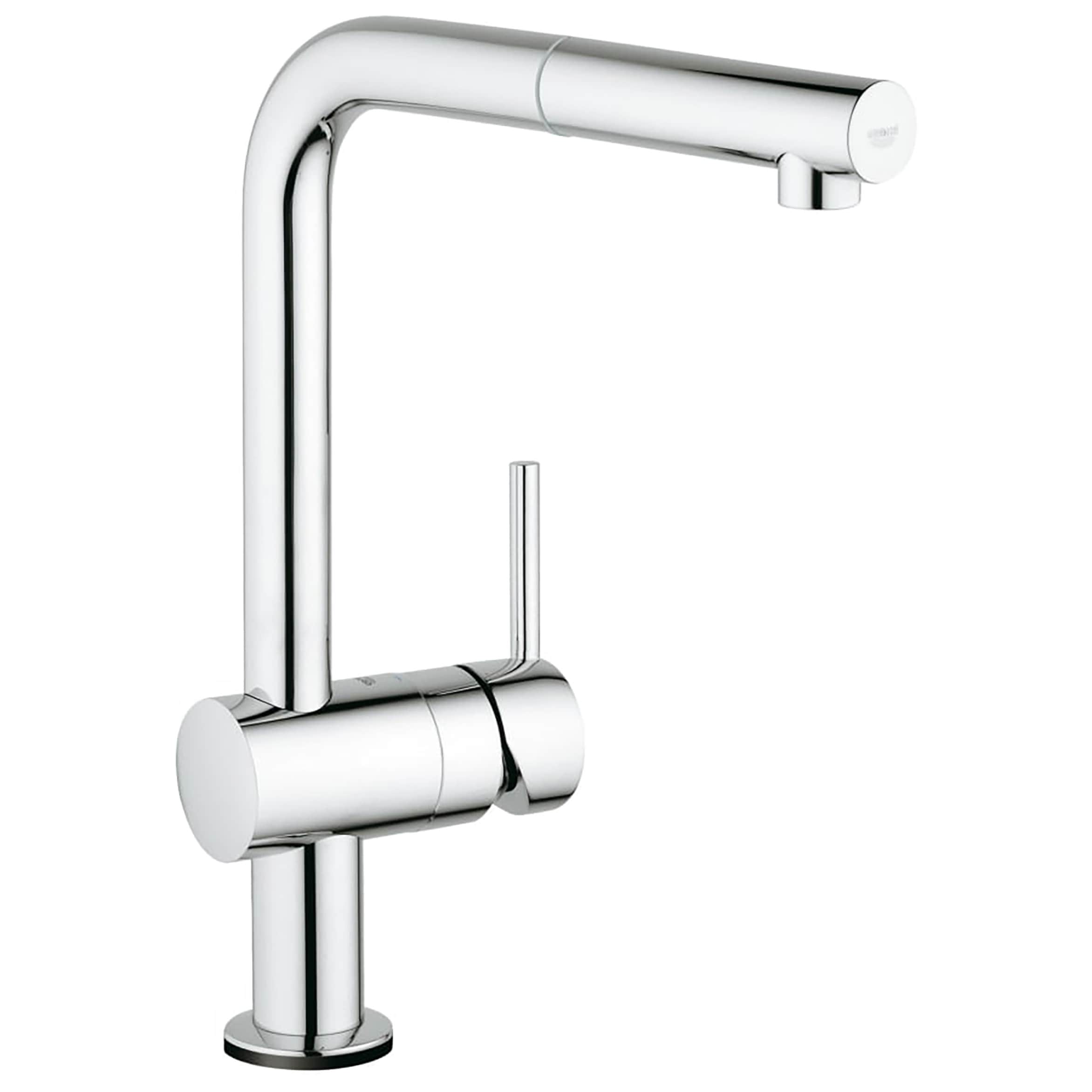 Modern Chrome 13'' High Pull-Out Spray Kitchen Faucet with Touch Activation