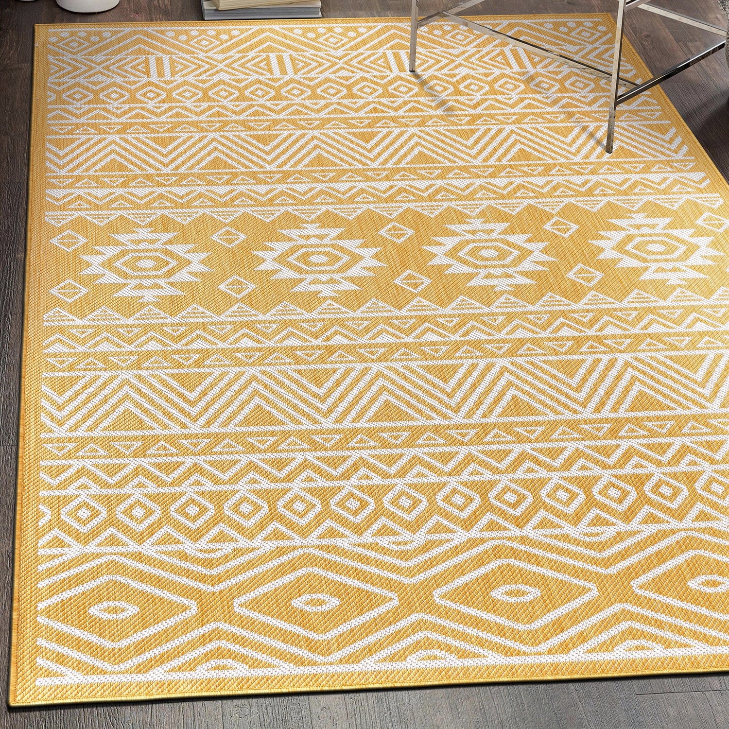 World Rug Gallery 124YELLOW5X7 rugs - View #9