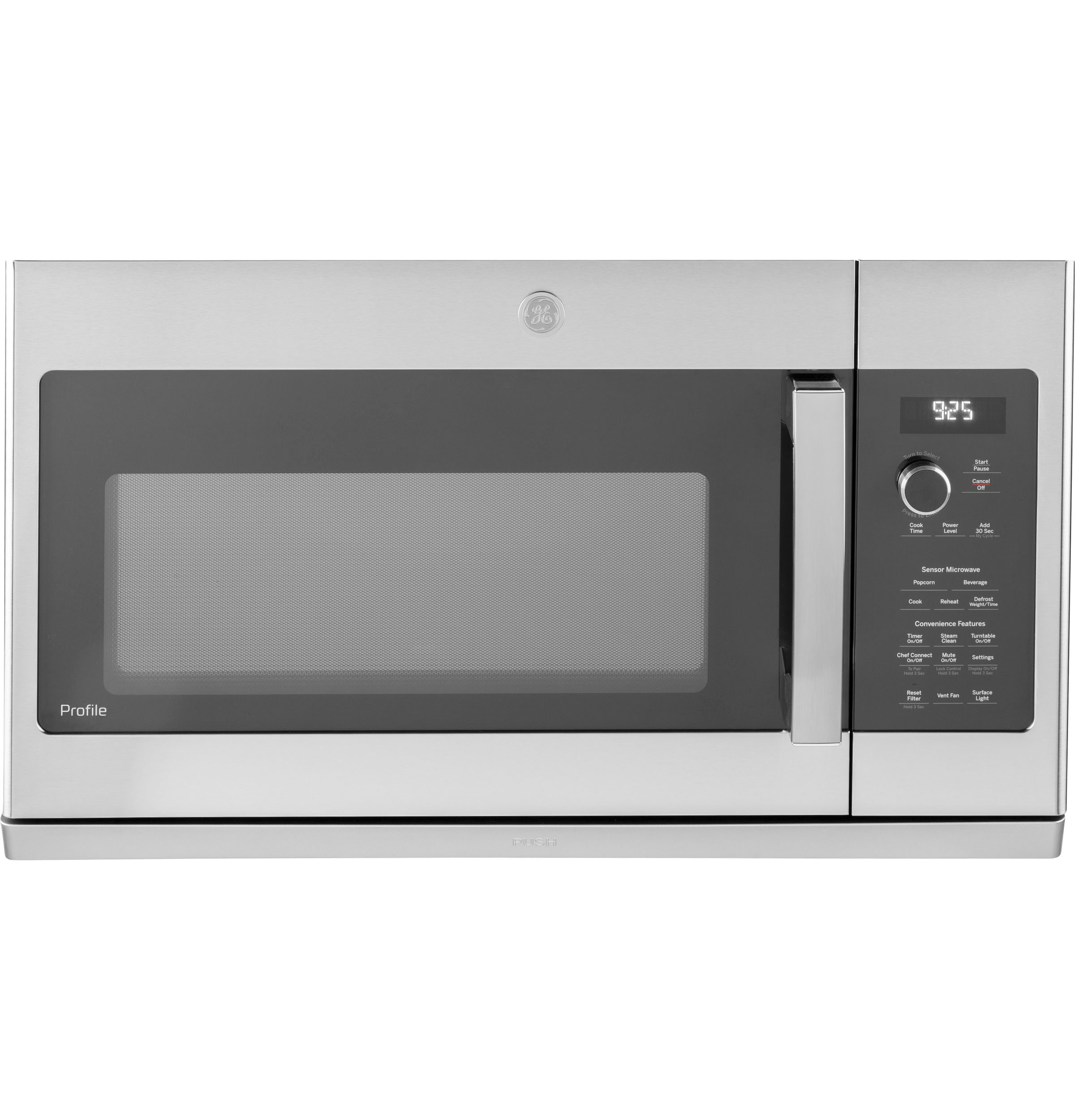 GE Profile 2.2-cu ft 1000-Watt Smart Over-the-Range Microwave with Sensor  Cooking (Stainless Steel)