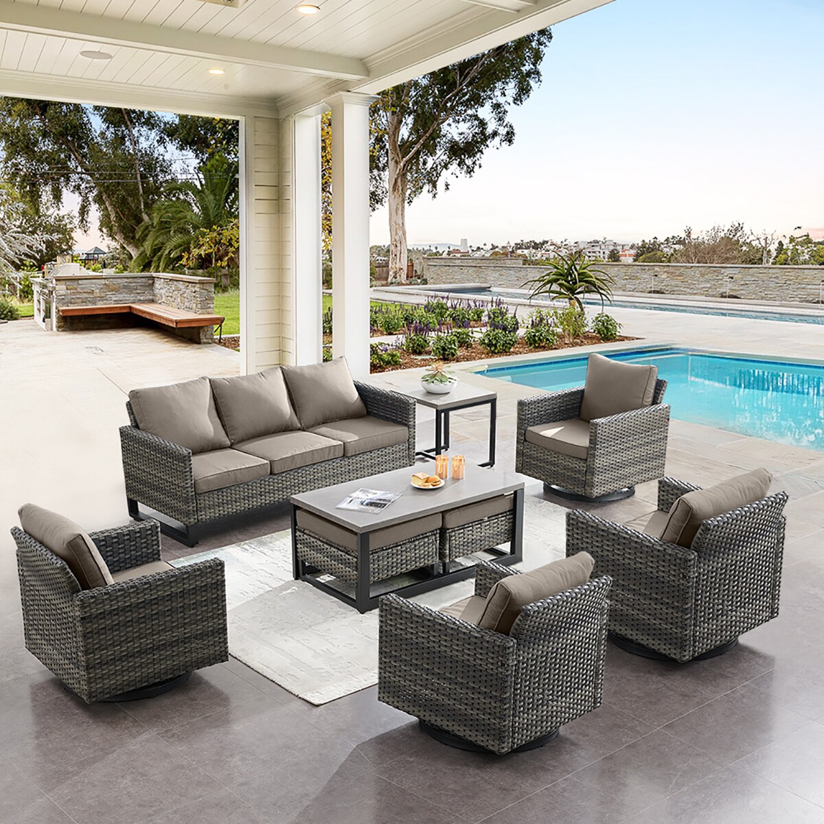 Rilyson FS062069X2065070-3 Patio-Conversation-Sets - View #2