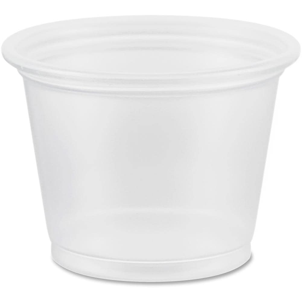 Dart 100pc 1 Oz Clear Portion Souffle Cup 2500 Ct for sale online 
