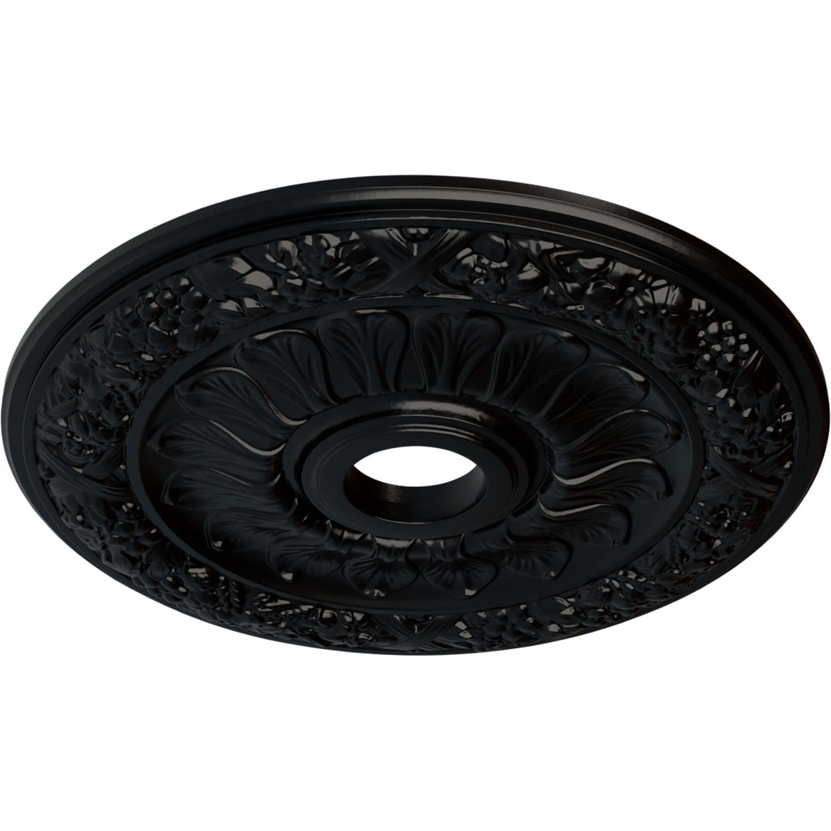 Ekena Millwork CM24SWBLF Ceiling-Medallions - View #2