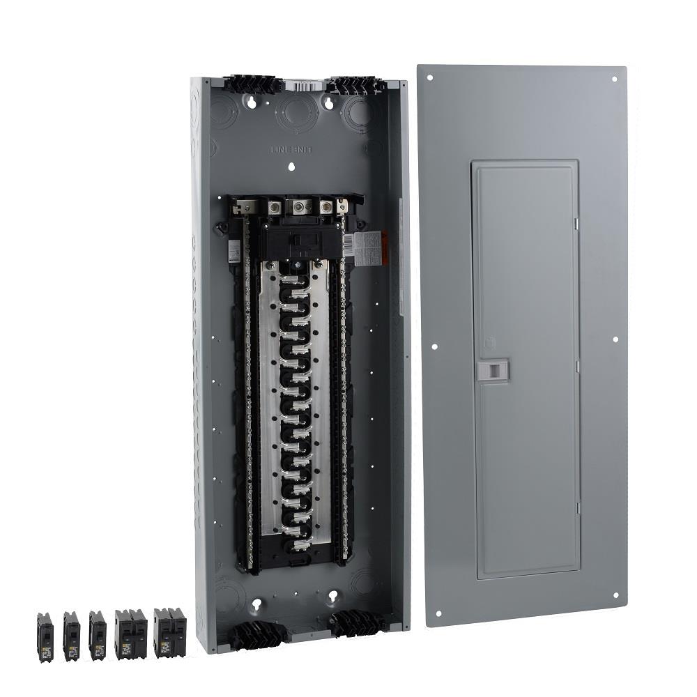 Square D Homeline 200-Amp 40-Spaces 80-Circuit Indoor Main Breaker