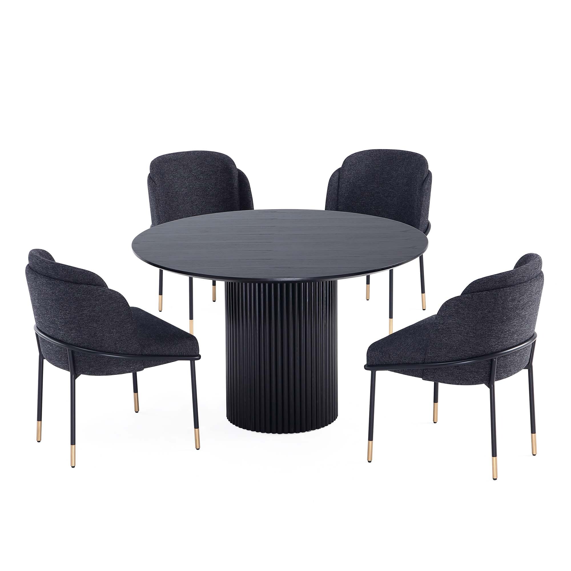 Manhattan Comfort 4-DT03DC052-BK Dining-Sets - View #2