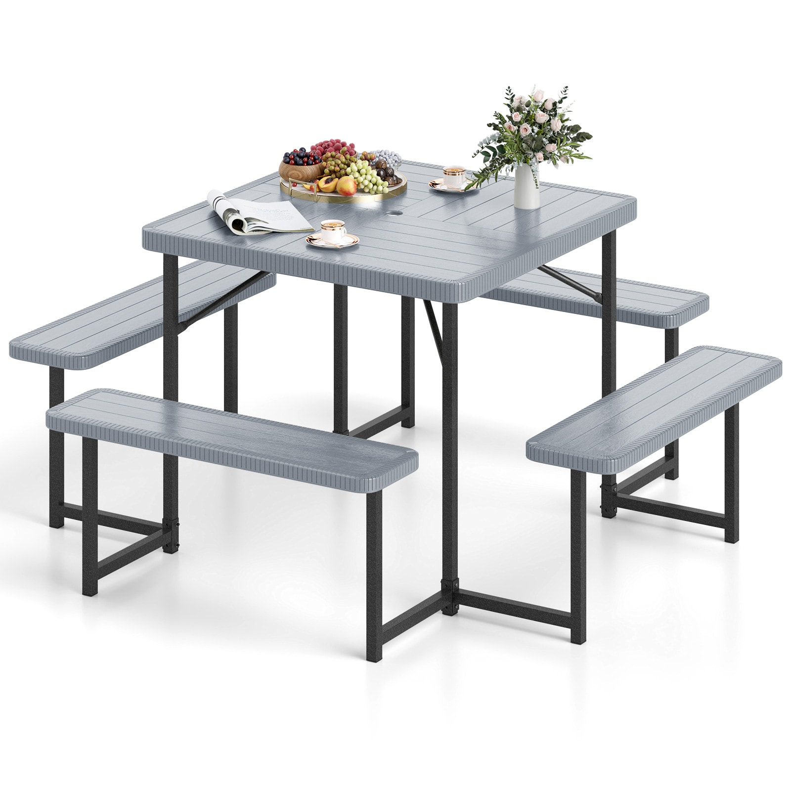 Slickblue D-CO-RG60121PN Picnic-Tables - View #7