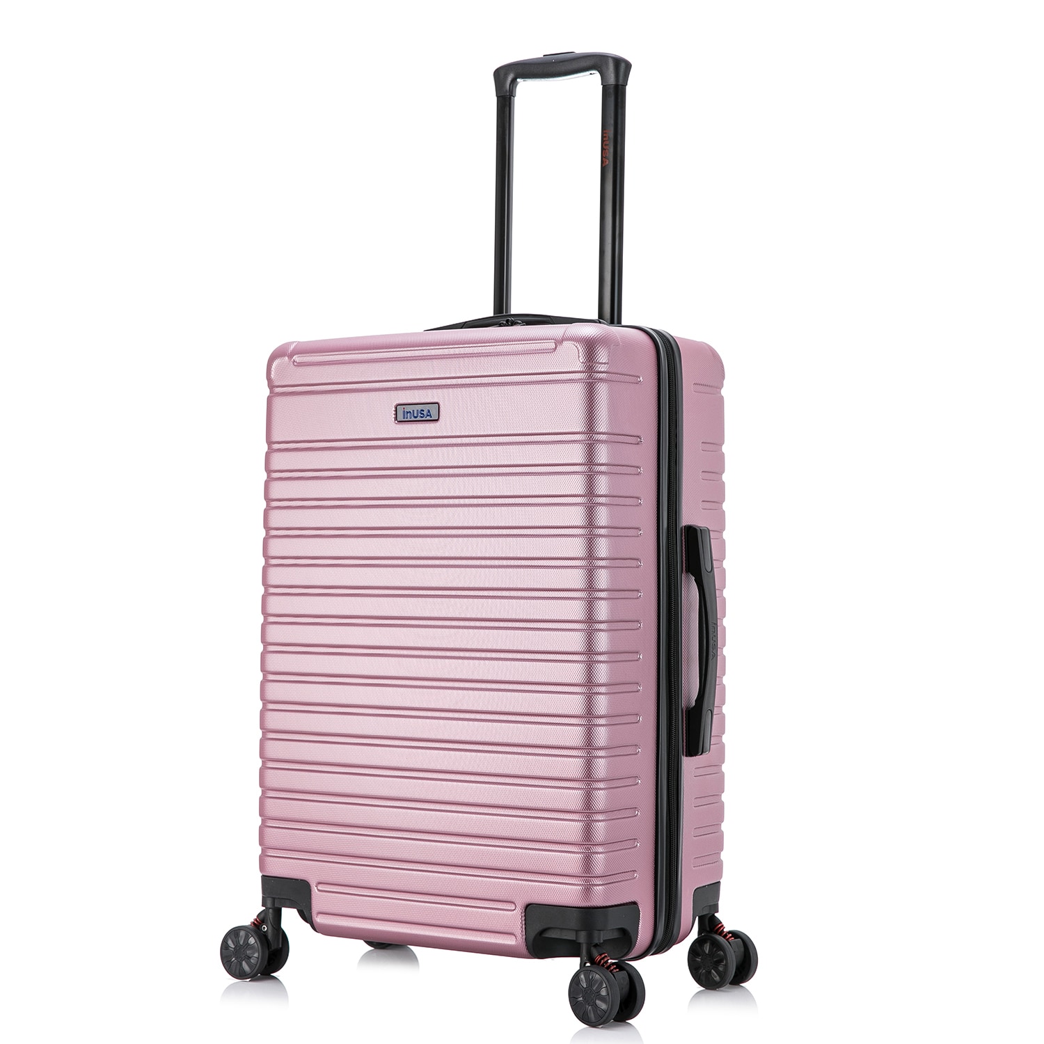 InUSA IUDEE00M-ROS 16.93 x 10.24 x 25.59 ROSE GOLD Polycarbonate Hardshell Suitcase