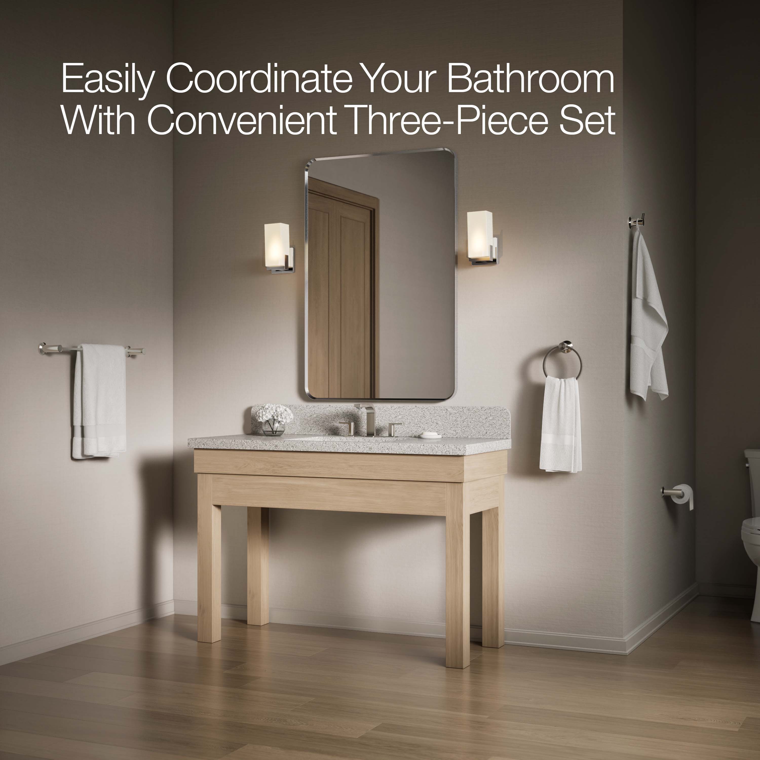 KOHLER REC34793-SN Decorative-Bath-Hardware-Kits - View #6