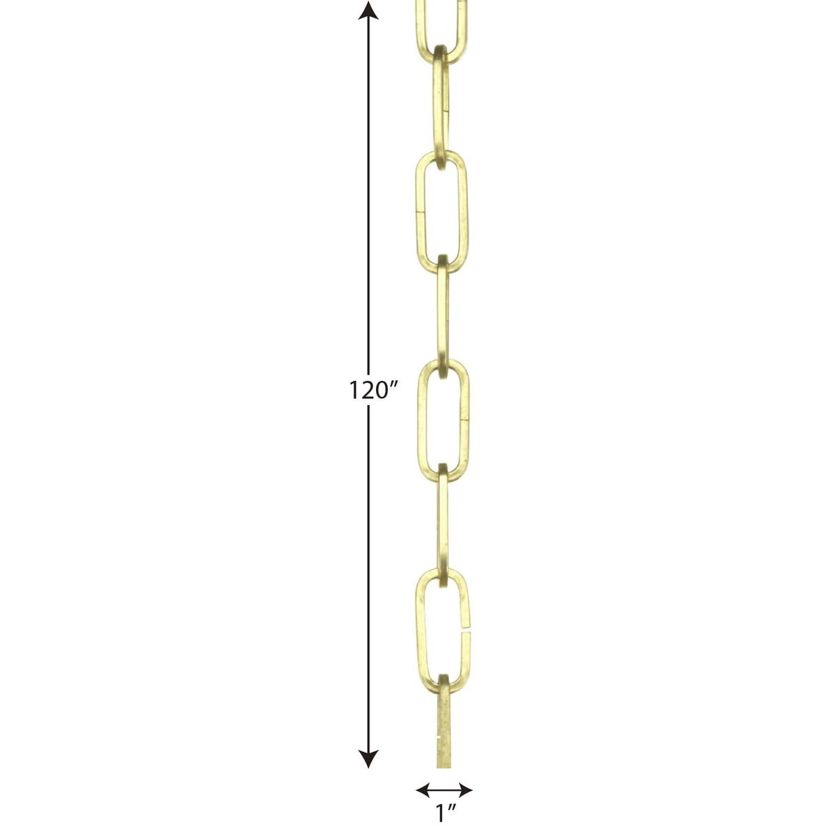 Progress Lighting 10-ft Brushed Brass Lighting Chain in the Lighting ...