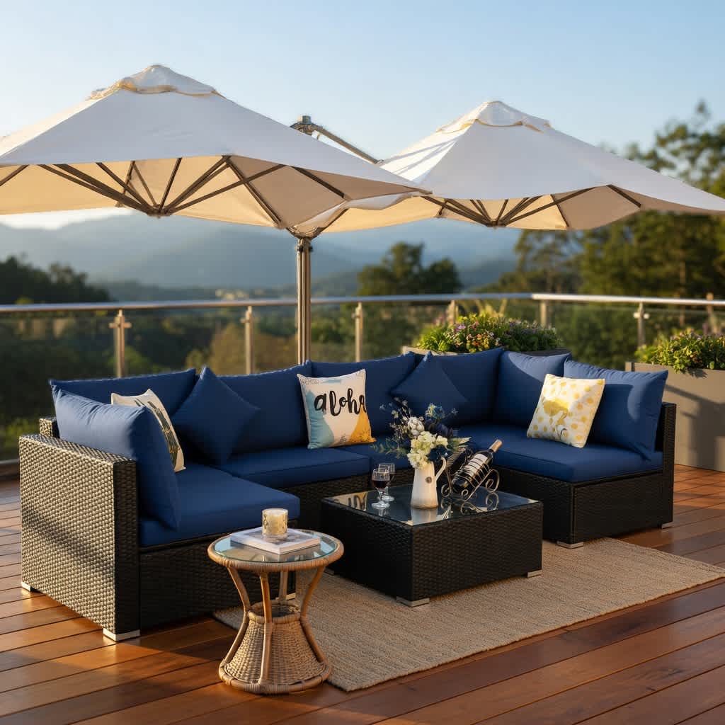 VERYKE 6165598114752 Patio-Conversation-Sets - View #3