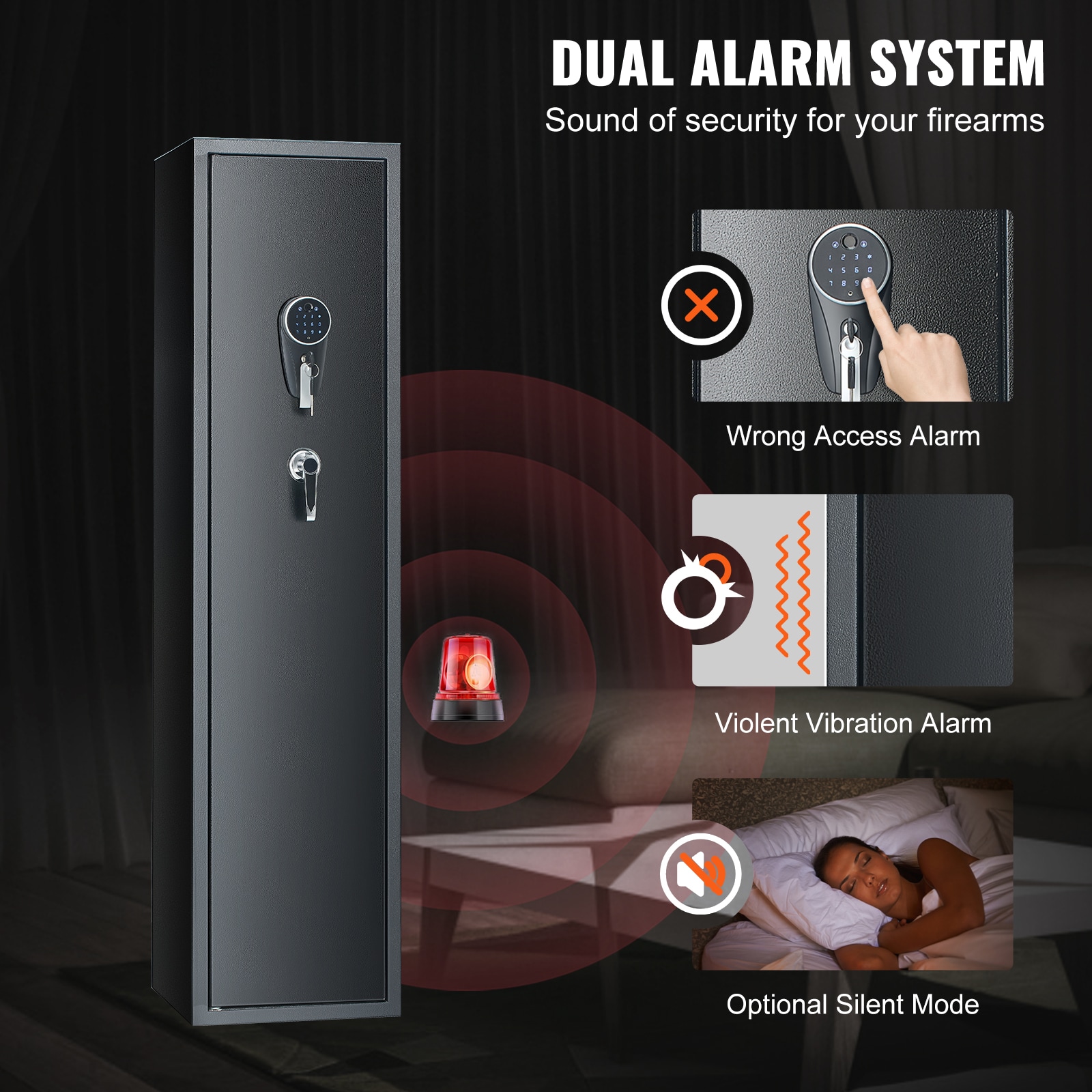 VEVOR ZQJDSXZZWWS697E4QV0 Gun-Safes - View #5