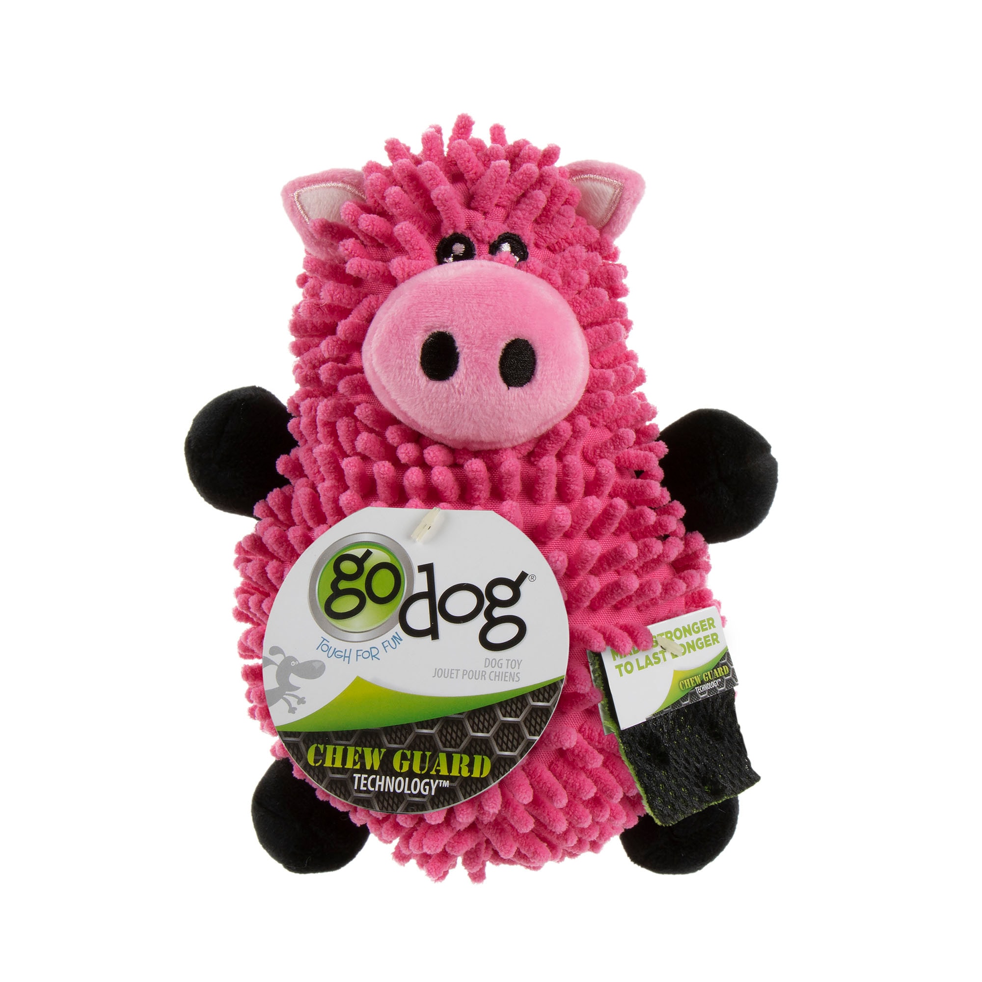 goDog 70807-98997-024 Mopz Plush Plush Dog Toy