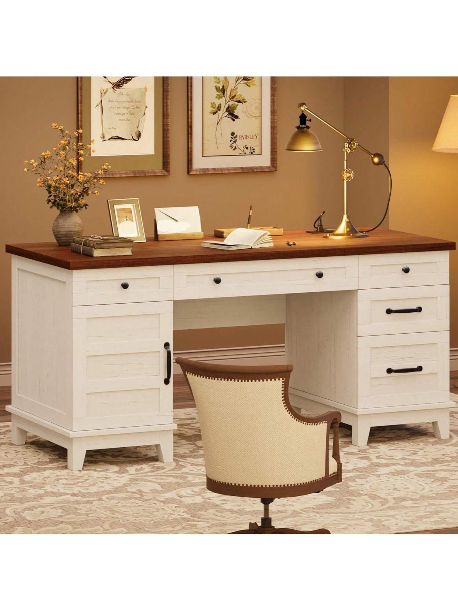 Qeetex BY-PHK-34VL6QCG Office-Tables - View #4