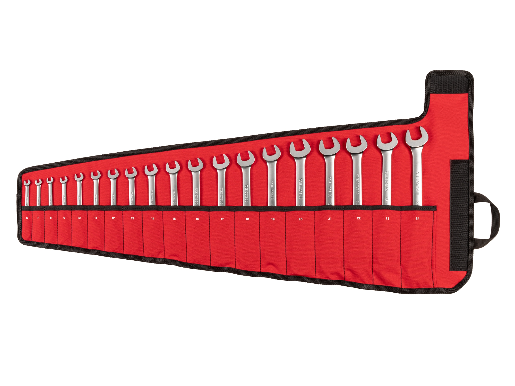 TEKTON WRC95403 19 -Piece Set Metric Flexible Head Ratchet Wrench