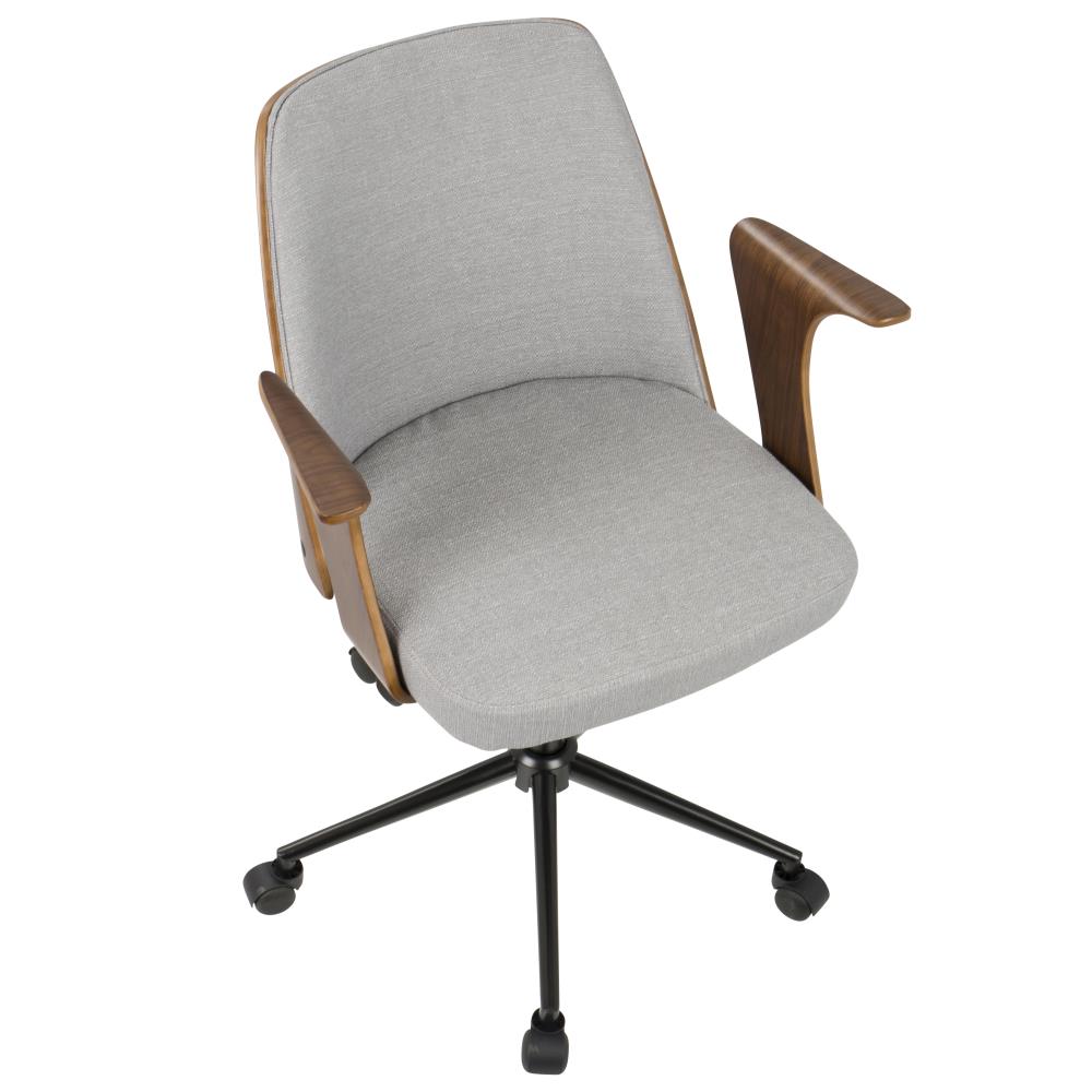 LumiSource OC-VRDNA WL+GY Office-Chairs - View #7