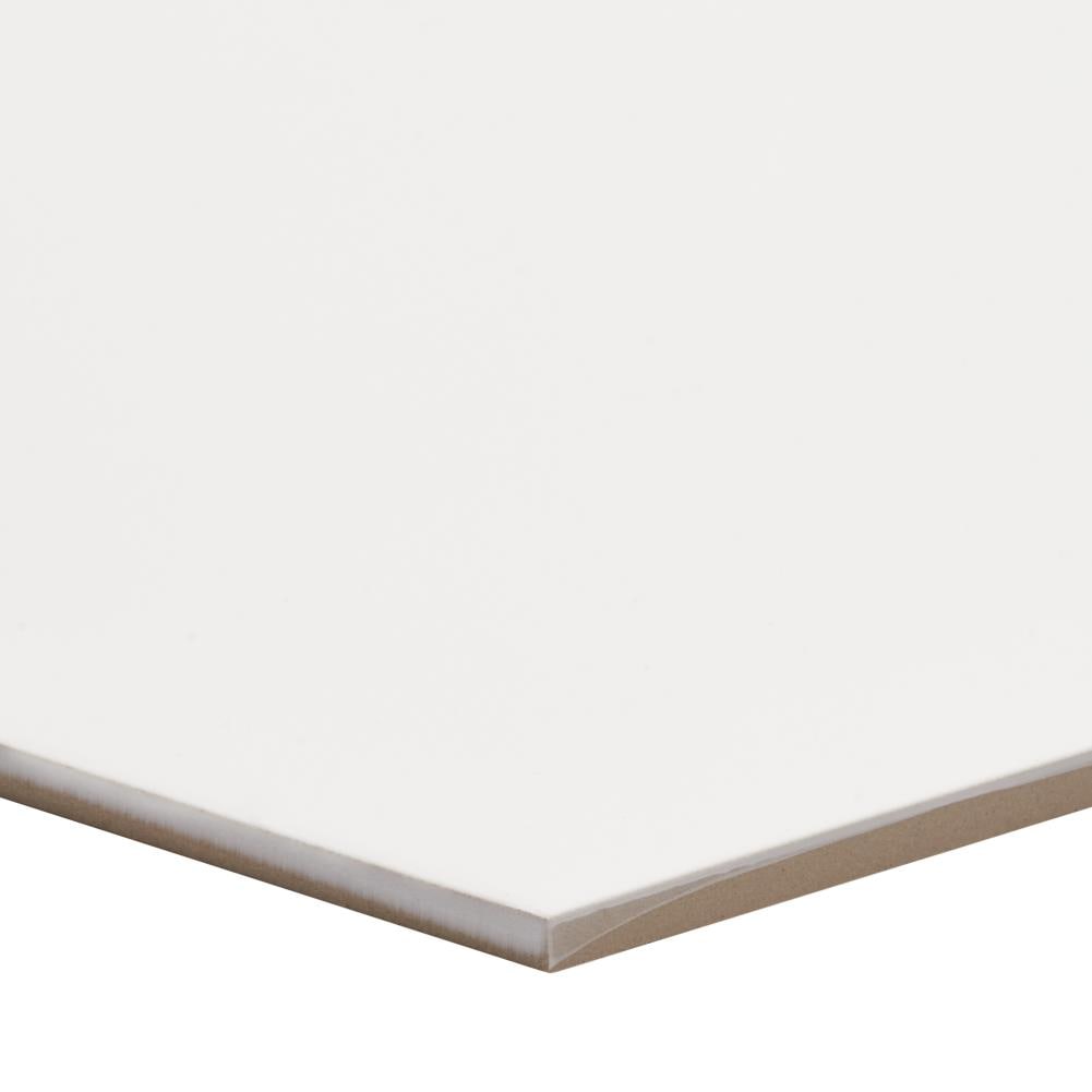 Artmore Tile Maestro White 10-in x 11-in Matte Porcelain Encaustic ...