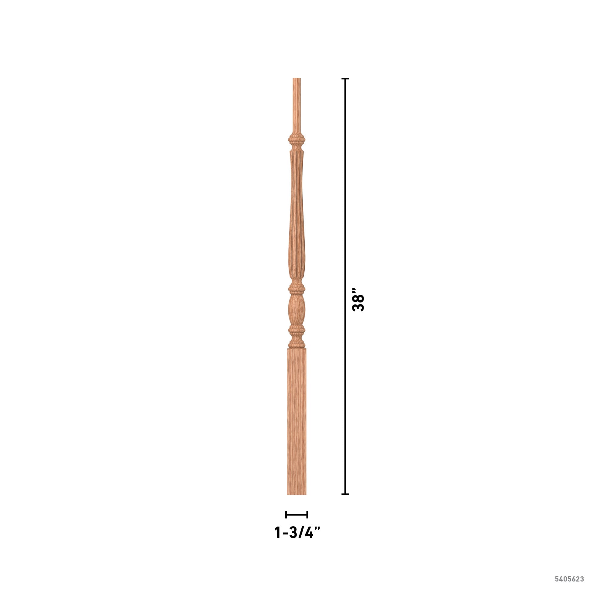 L.J. Smith Stair Systems LJF-2115-O 38 Interior-Stairpart-Balusters - View #4