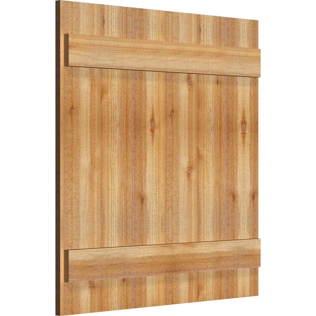 Ekena Millwork RBJ06S32X033RWR Exterior-Shutters - View #2