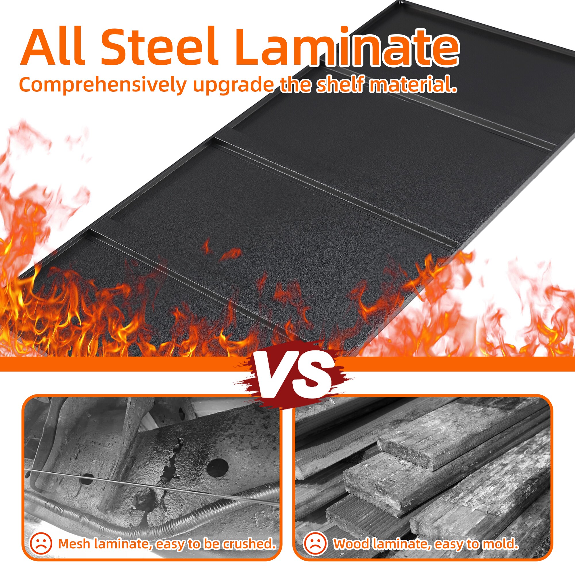 Siavonce XH15934 Free-Standing-Shelving - View #6