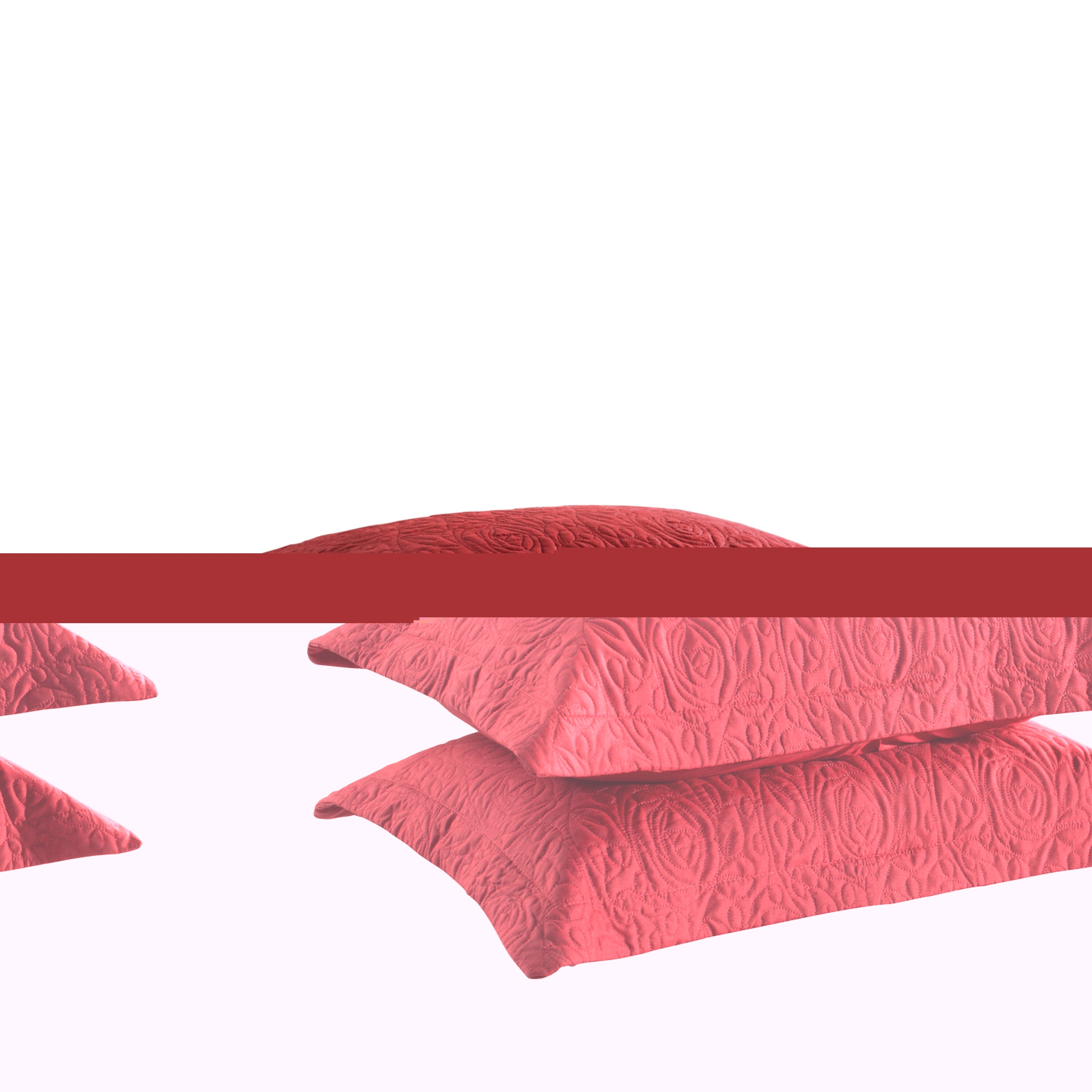 MarCielo SHAM RED Q Pillow-Cases - View #3