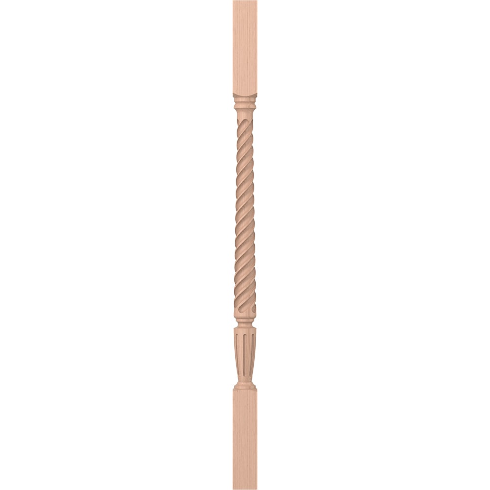 L.J. Smith Stair Systems LJT-2005-HM 34 34-in x 1.75-in Unfinished Hard Maple Square Top Stair Baluster