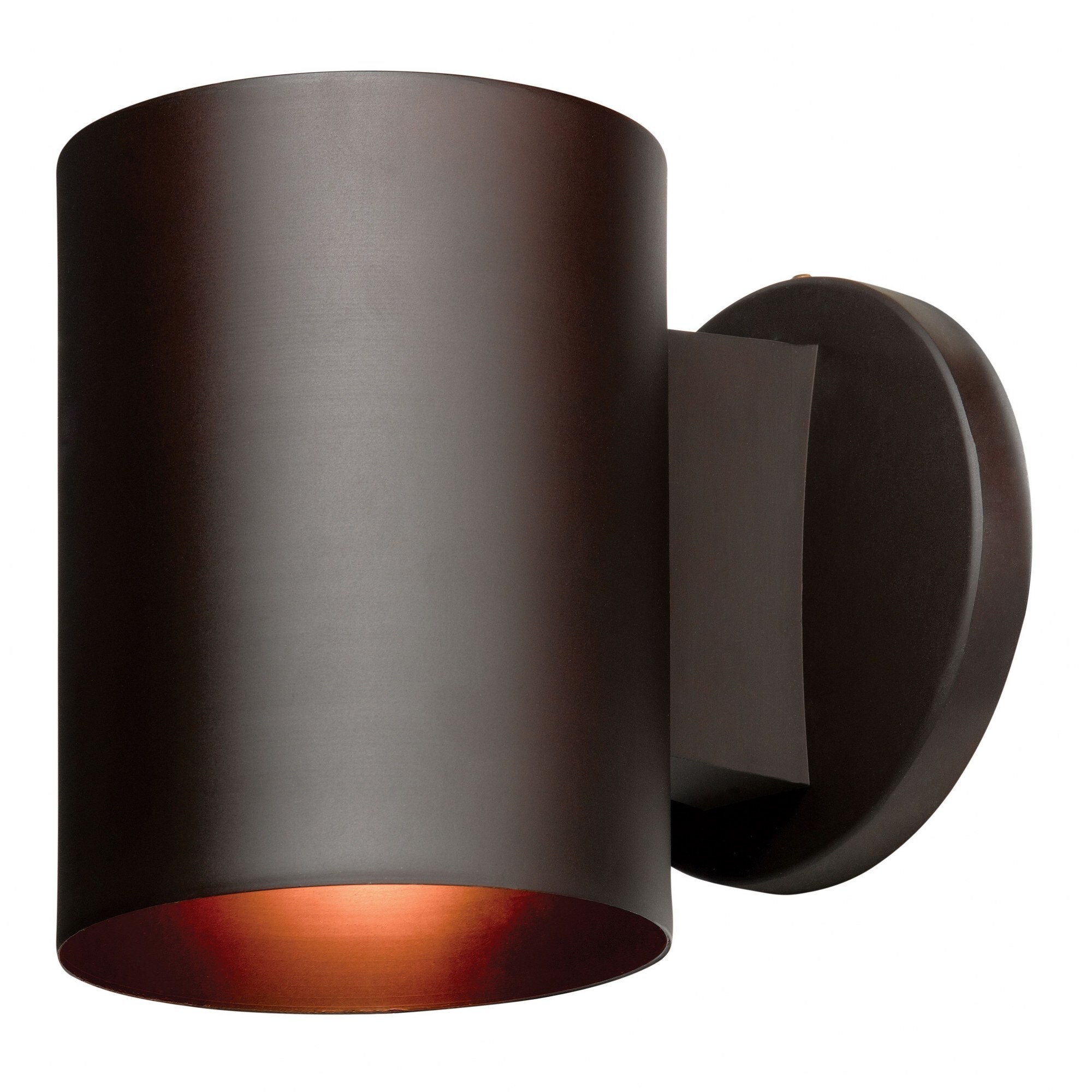 Access Lighting Poseidon - 6 Inch 3W 1 LED Outdoor Wallwasher-Bronze Finish