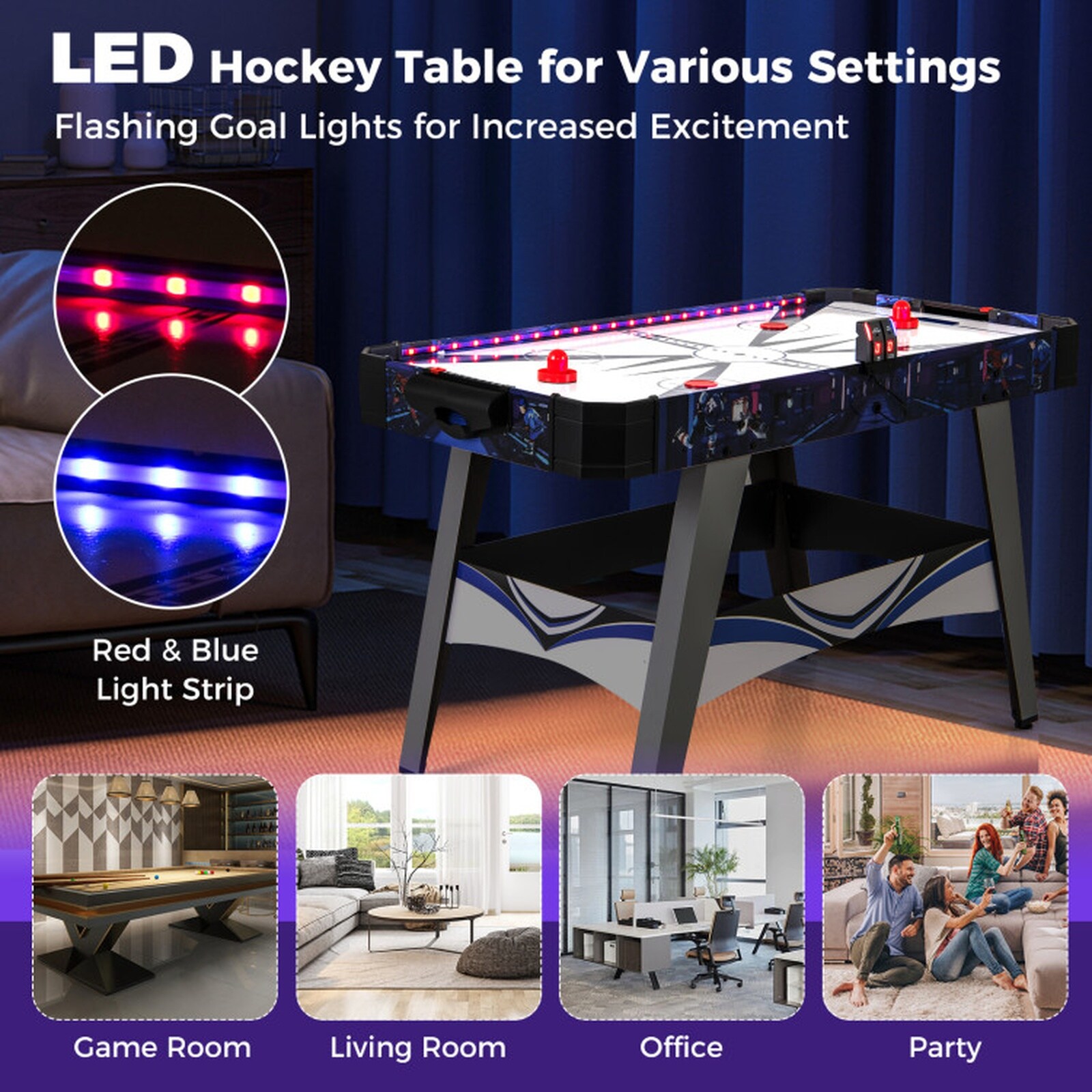 SUGIFT LW102SUGHY2886 Air-Hockey-Tables - View #7