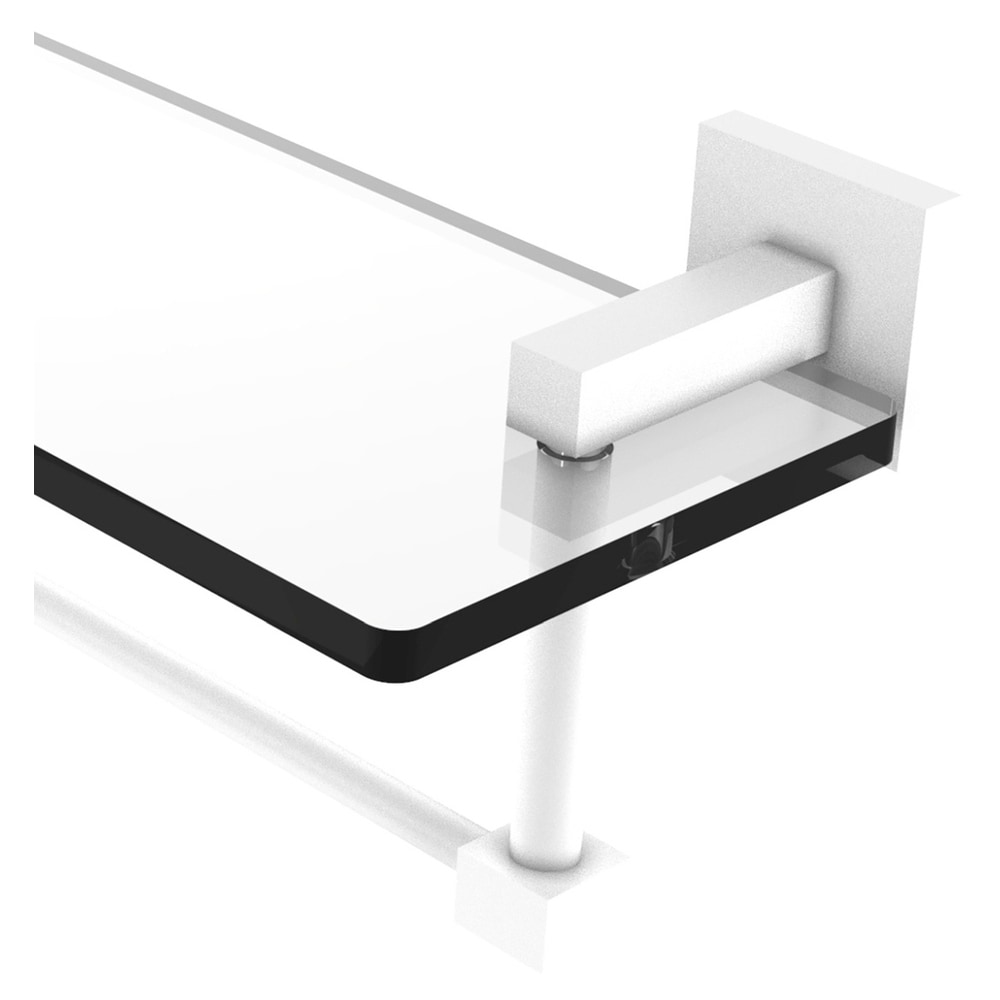 Allied Brass MT-1-22TB-WHM Bathroom-Shelves - View #2