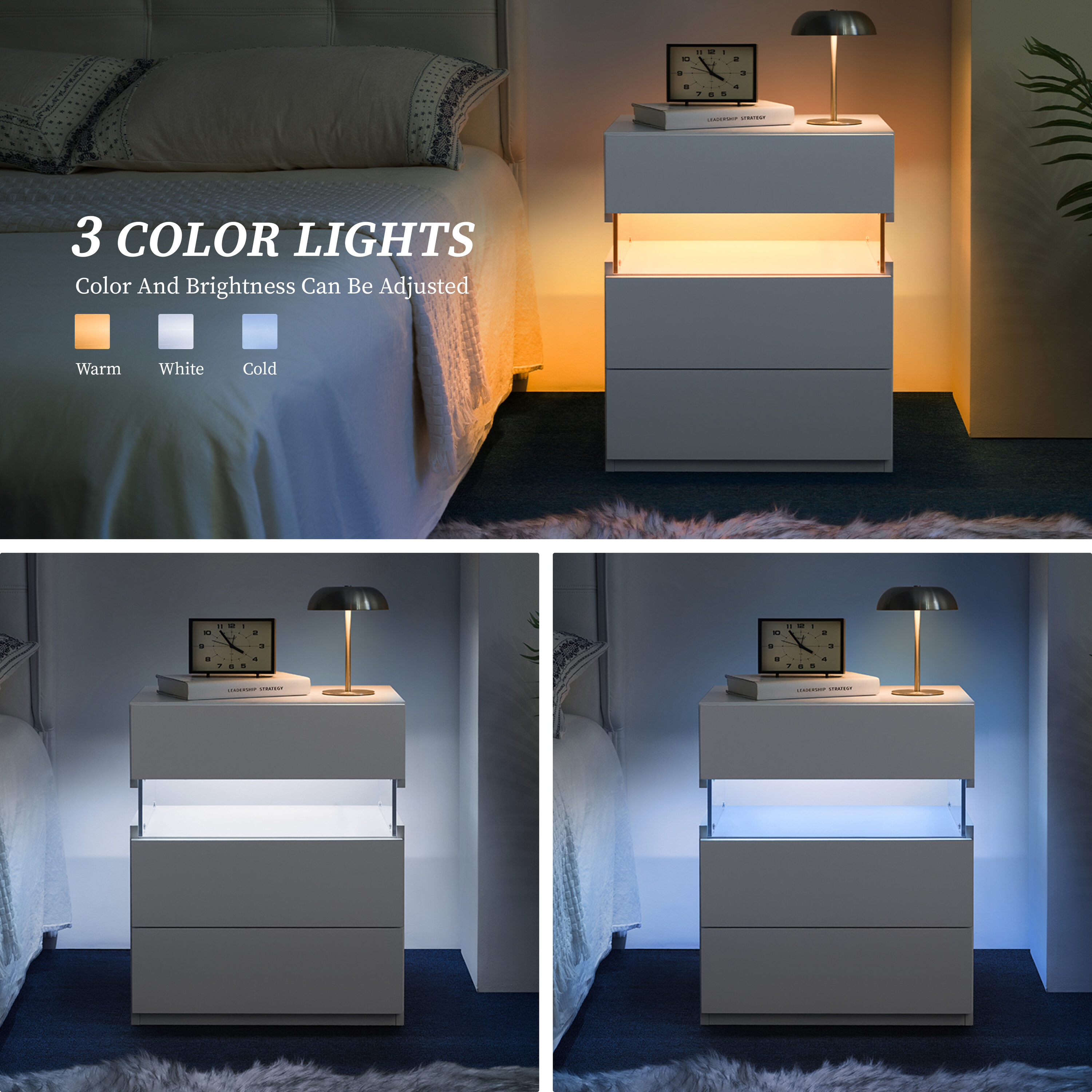 GDFStudio 360122 nightstands - View #3