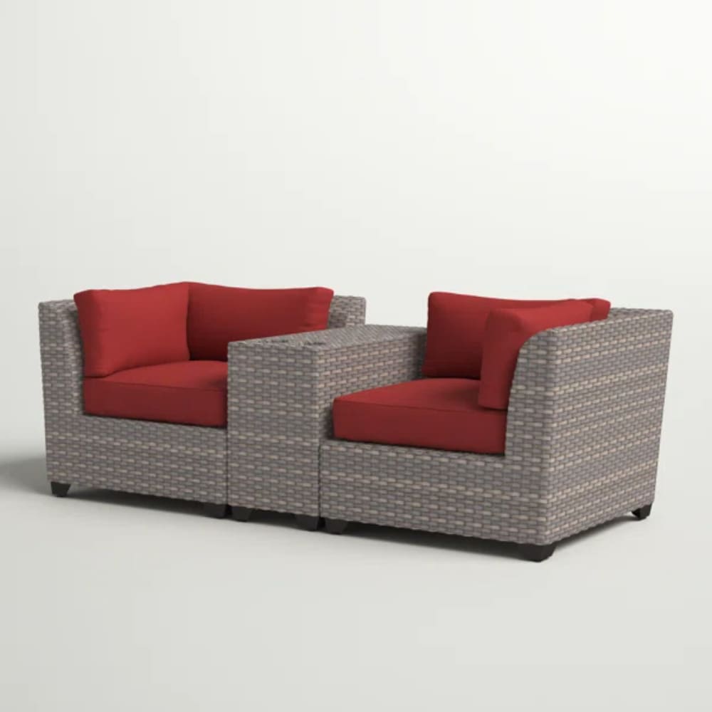 Tranquilo Depot TD713-1T-2S-2ST Patio Conversation Set
