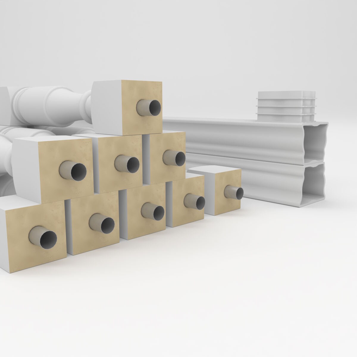Ekena Millwork BALK42X060HMA railings - View #6