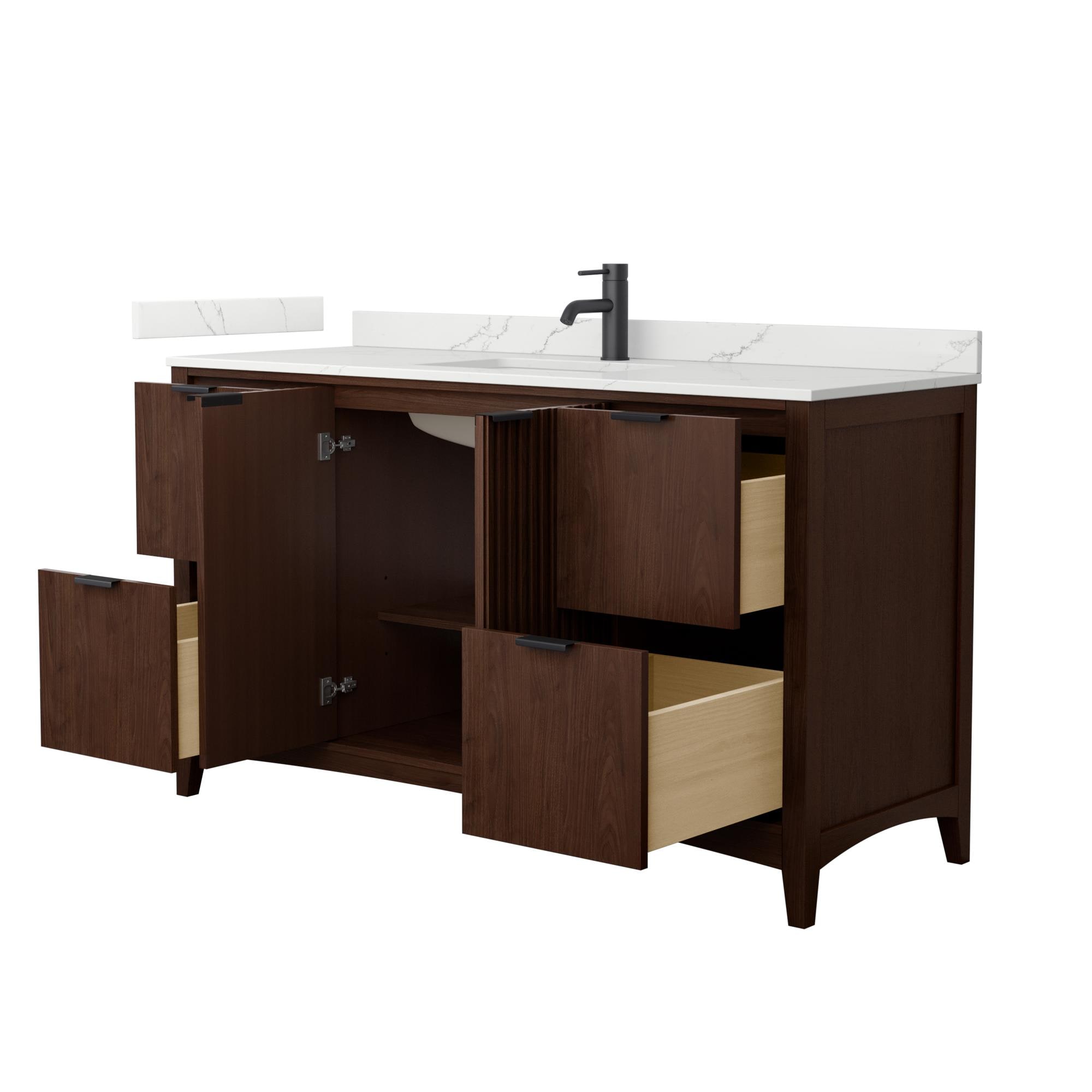 Wyndham Collection WCF919160SDBGTUNSMXX Bath-Vanity-Combo - View #3