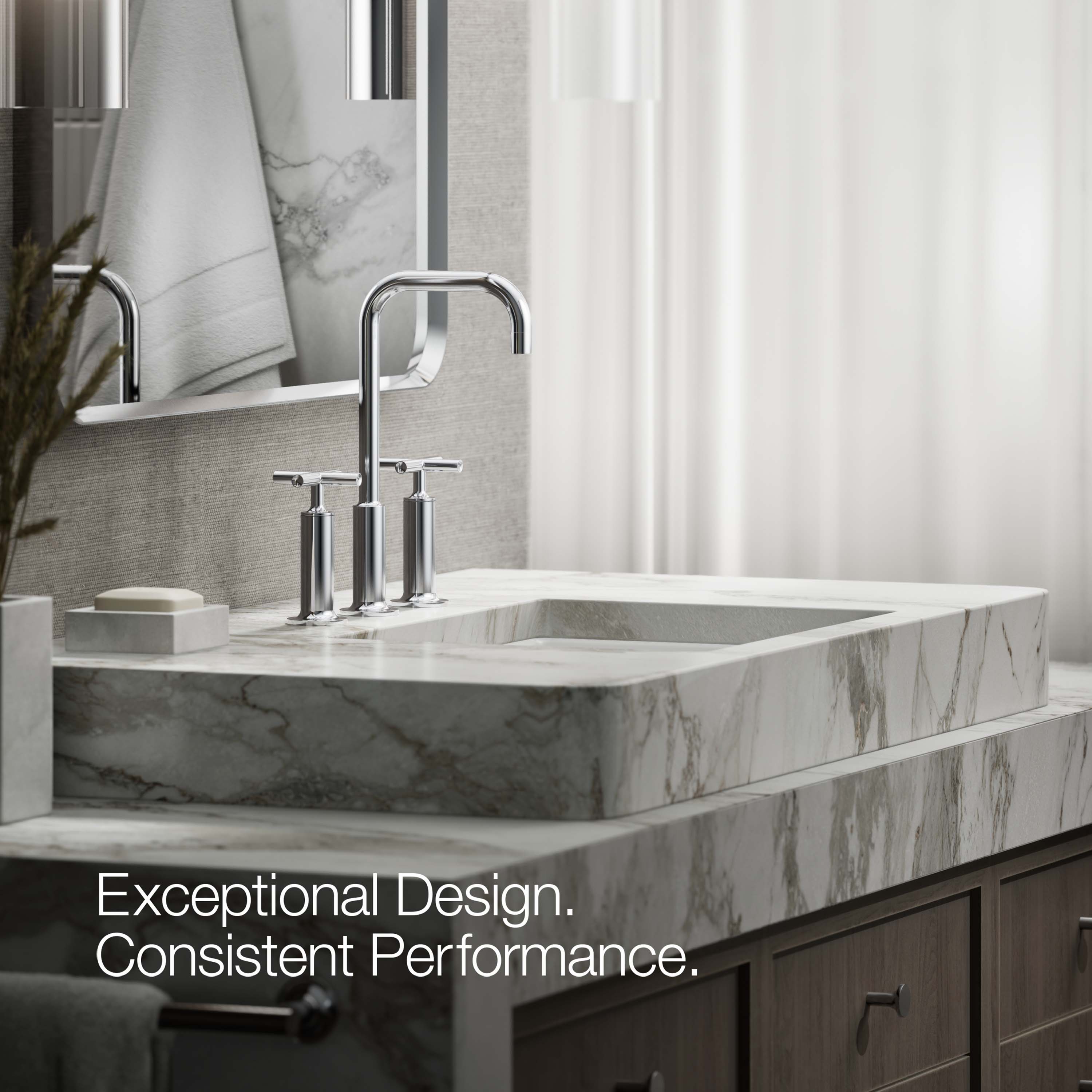 KOHLER 14408-3-CP Lavatory-Faucets - View #3