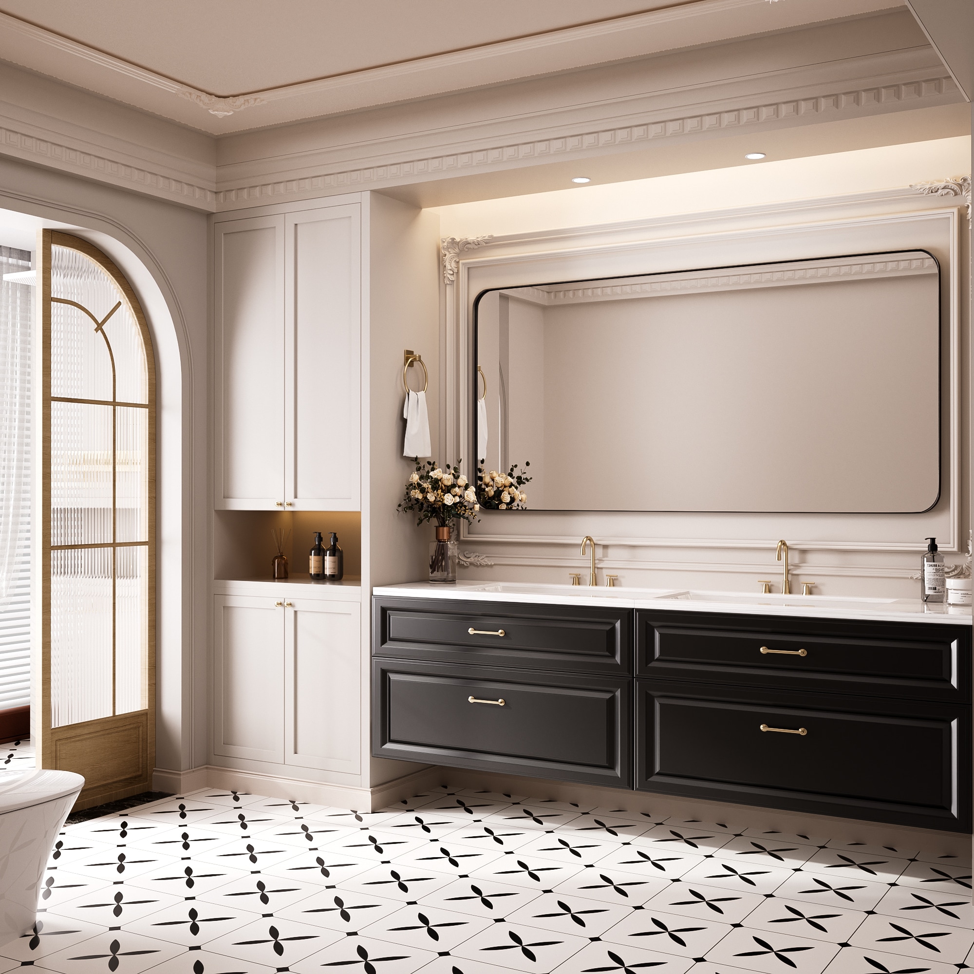 FurniFusion SF-Y-7236-B Decor-Mirrors - View #3