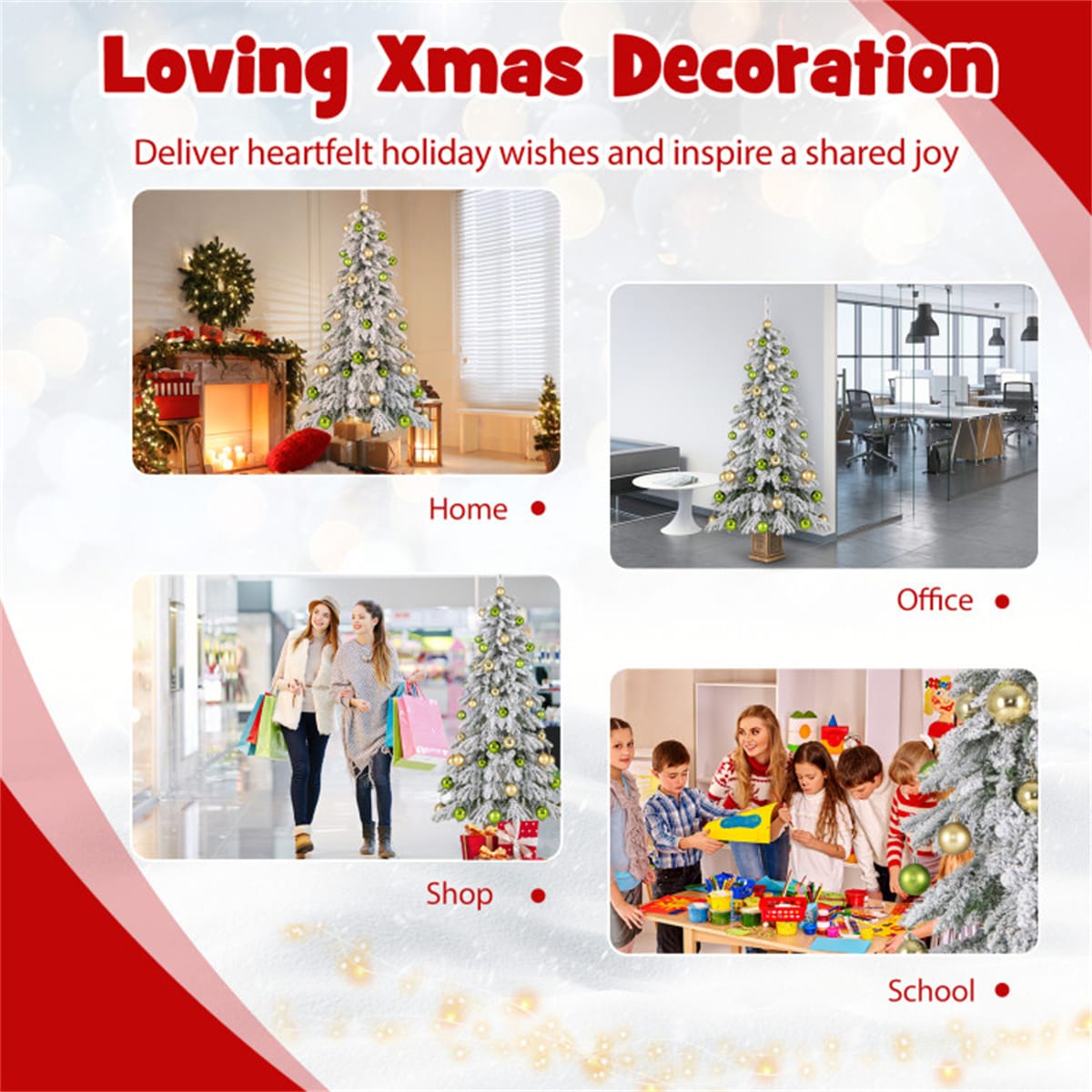 VERYKE LL-CST048 Artificial-Christmas-Trees - View #10