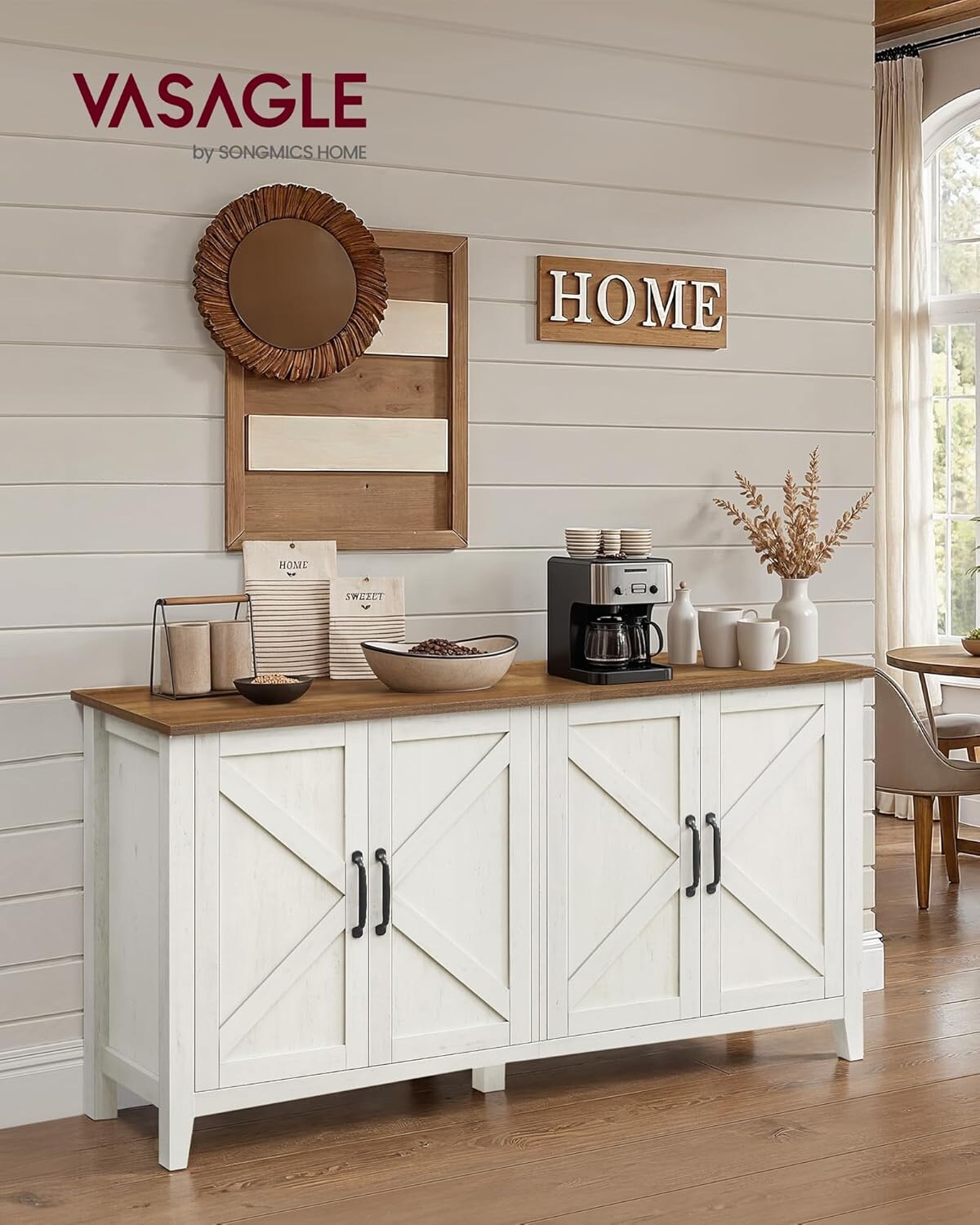 SONGMICS HOME LSC381W01 Drawer-Cabinet-Banks - View #3