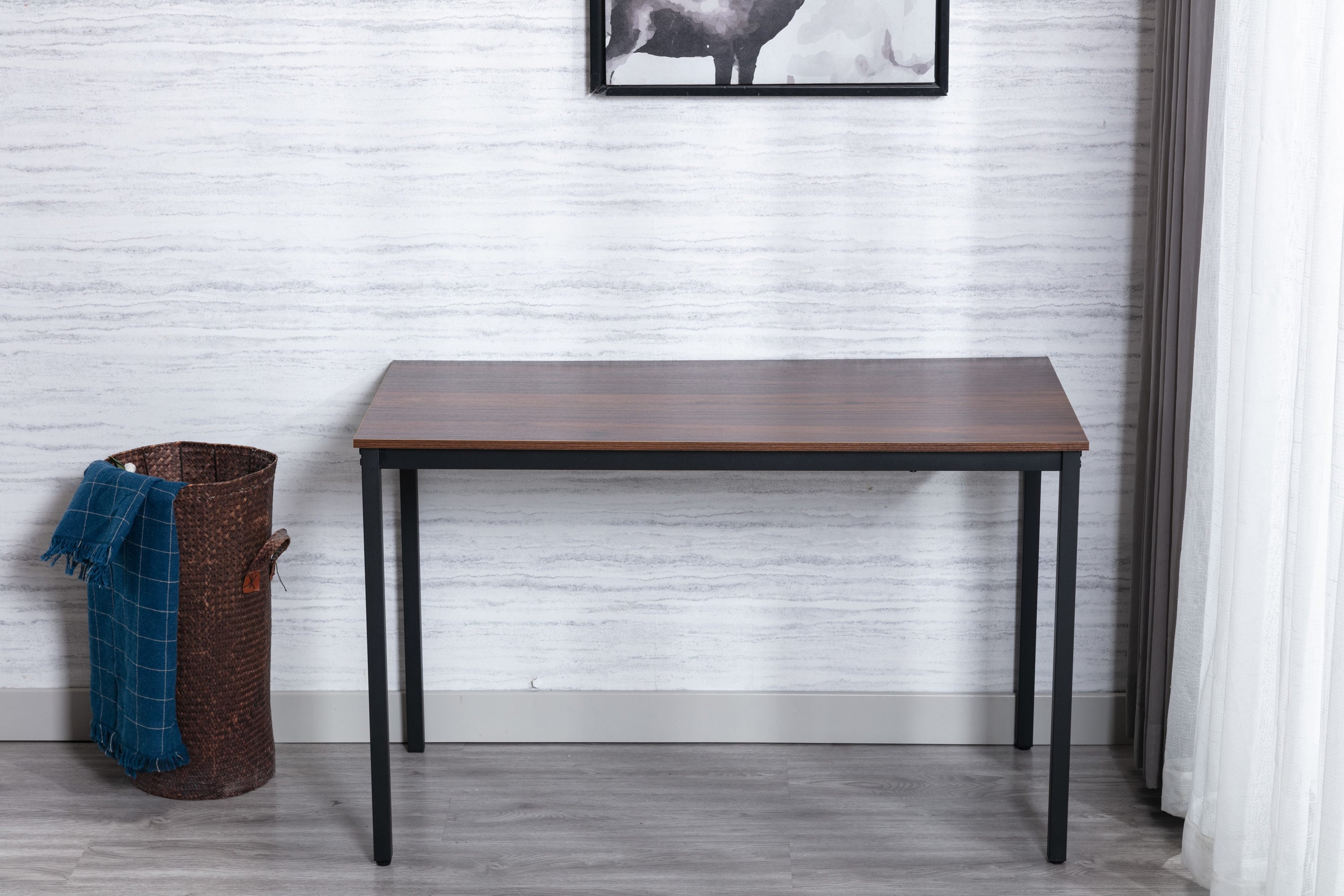 Clihome W50-ZO-0481 Computer Desk 23.6-in Black Modern/Contemporary Computer Desk